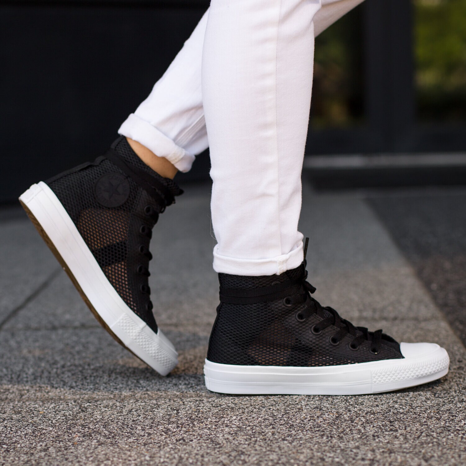 Damen Sneaker CONVERSE CHUCK TAYLOR ALL STAR II C155731W Schwarz