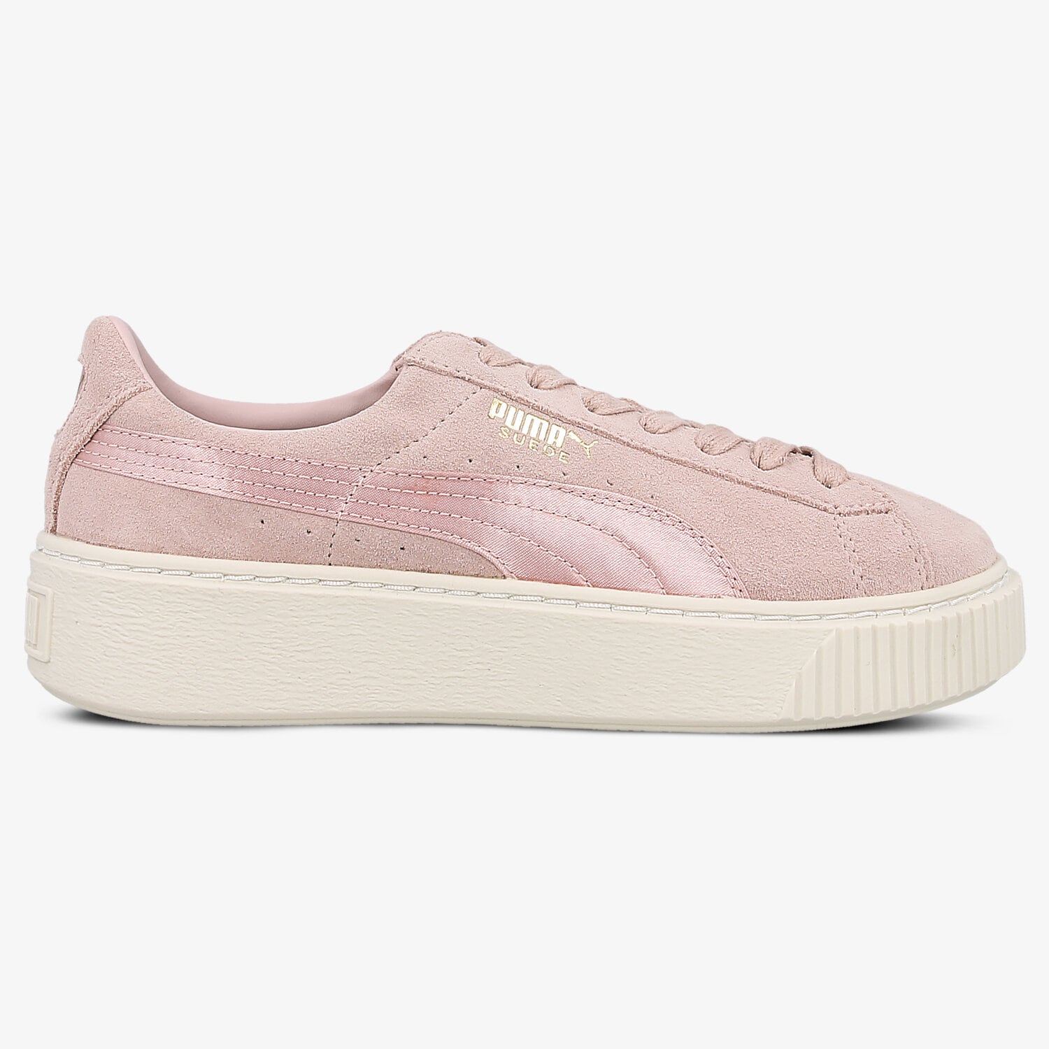 Damen Sneaker PUMA SUEDE PLATFORM SATIN 36582803 Rosa