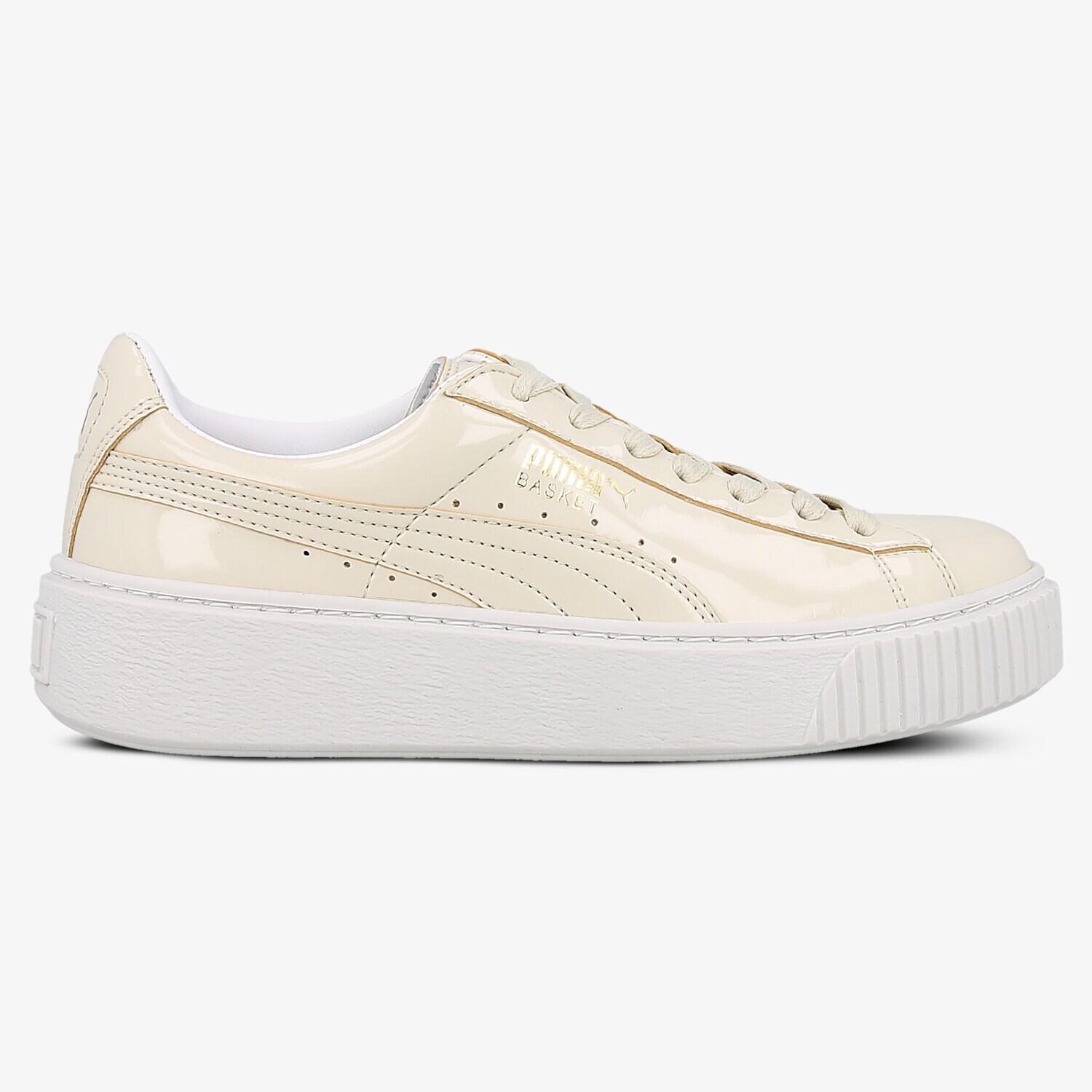 Damen Sneaker PUMA PLATFORM PATENT WN'S 36331402 Beige