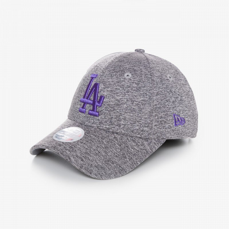 Damen Cap NEW ERA MÜTZE W TECH JERSEY LA DODGERS GRA/LVD 80489232 Grau