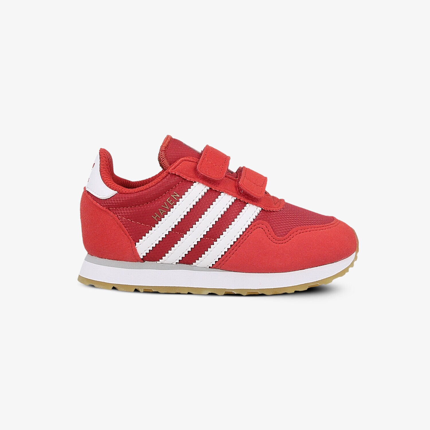 Kinder Sneaker ADIDAS HAVEN CF I BY9489 Rot