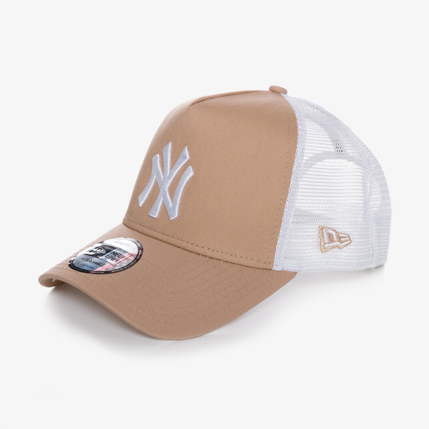 Kinder Cap NEW ERA MÜTZE MLB ESS TRK NY YANKEES CAM/WHI 80488968 Beige
