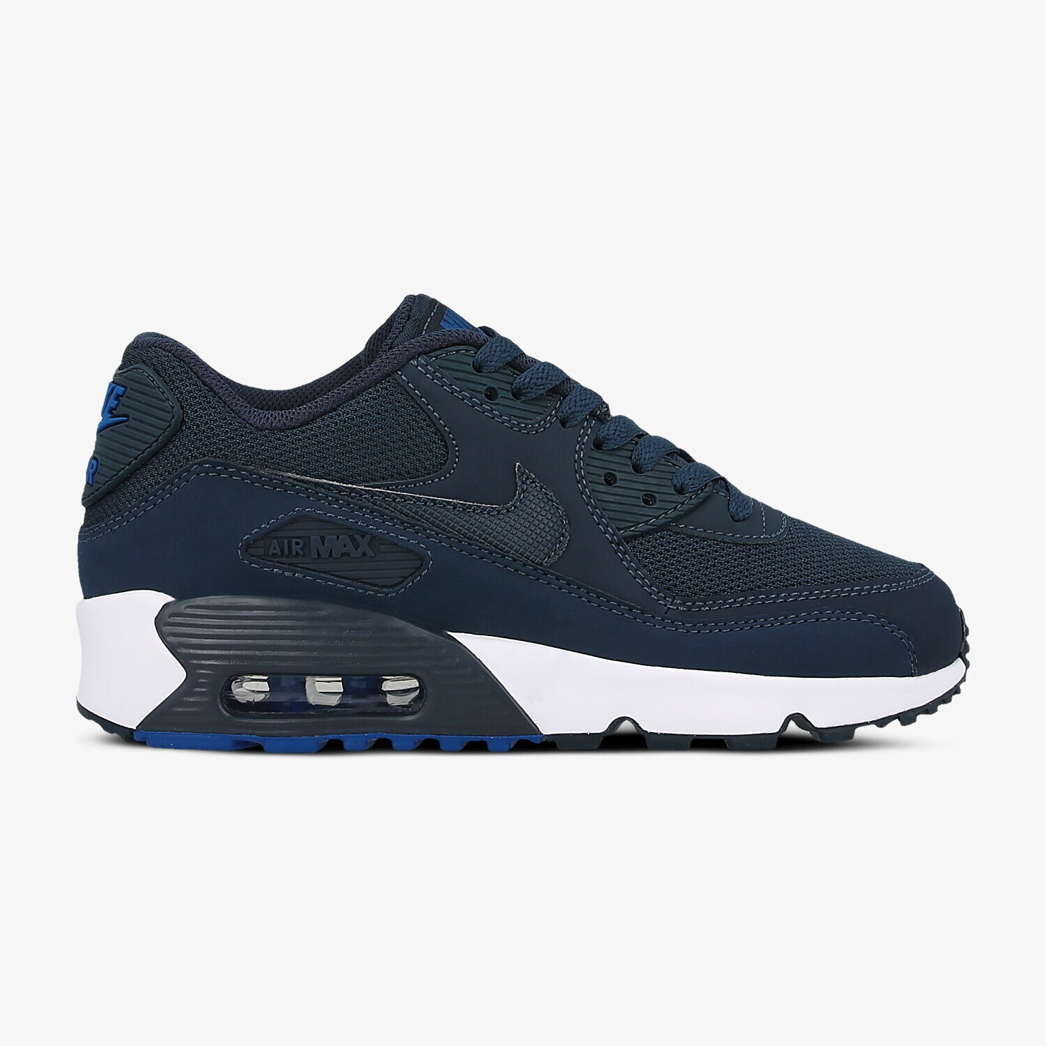 Kinder Sneaker NIKE AIR MAX 90 MESH BG 833418407 Dunkelblau