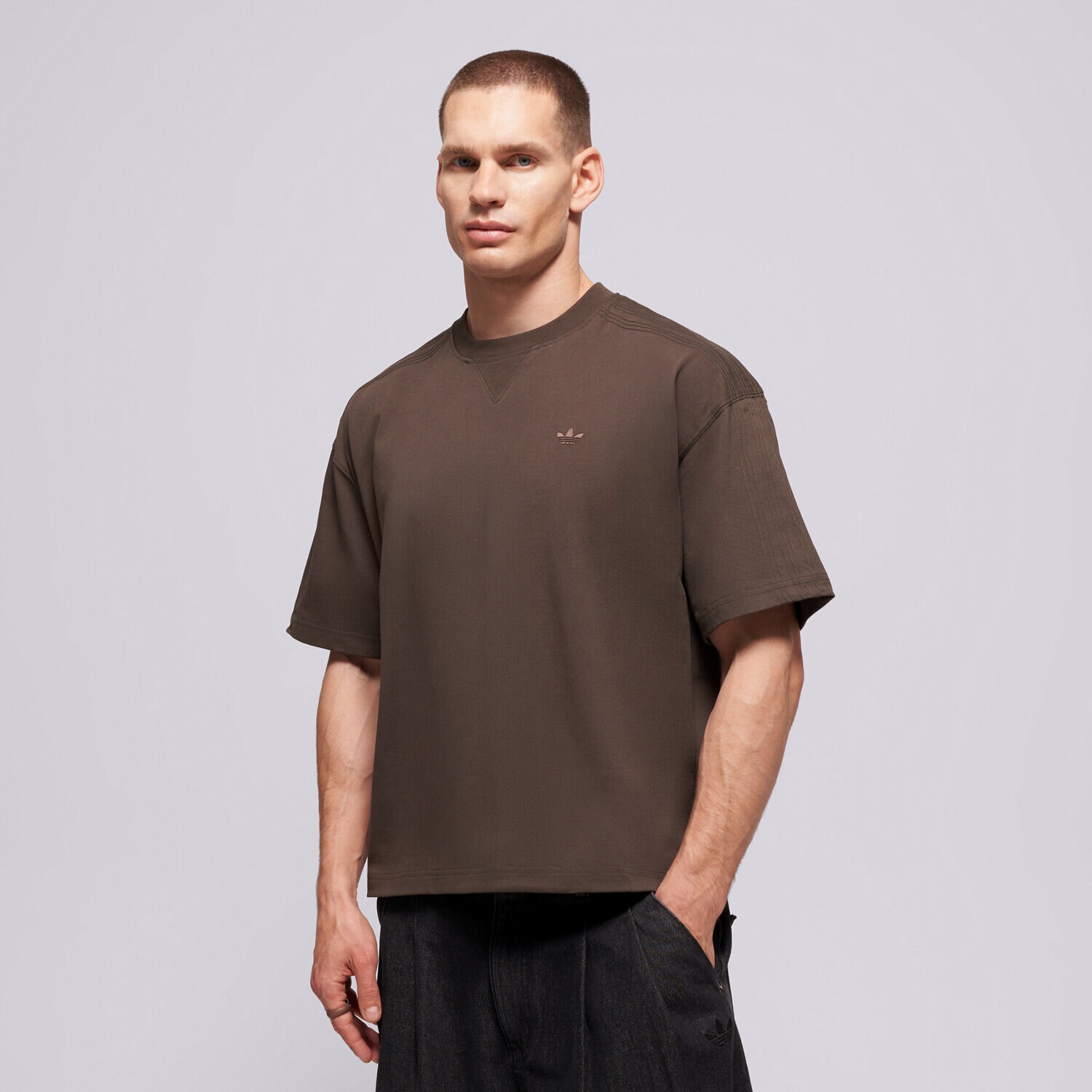 Herren T-Shirt ADIDAS T-SHIRT P ESS TEE KR4524 Khaki