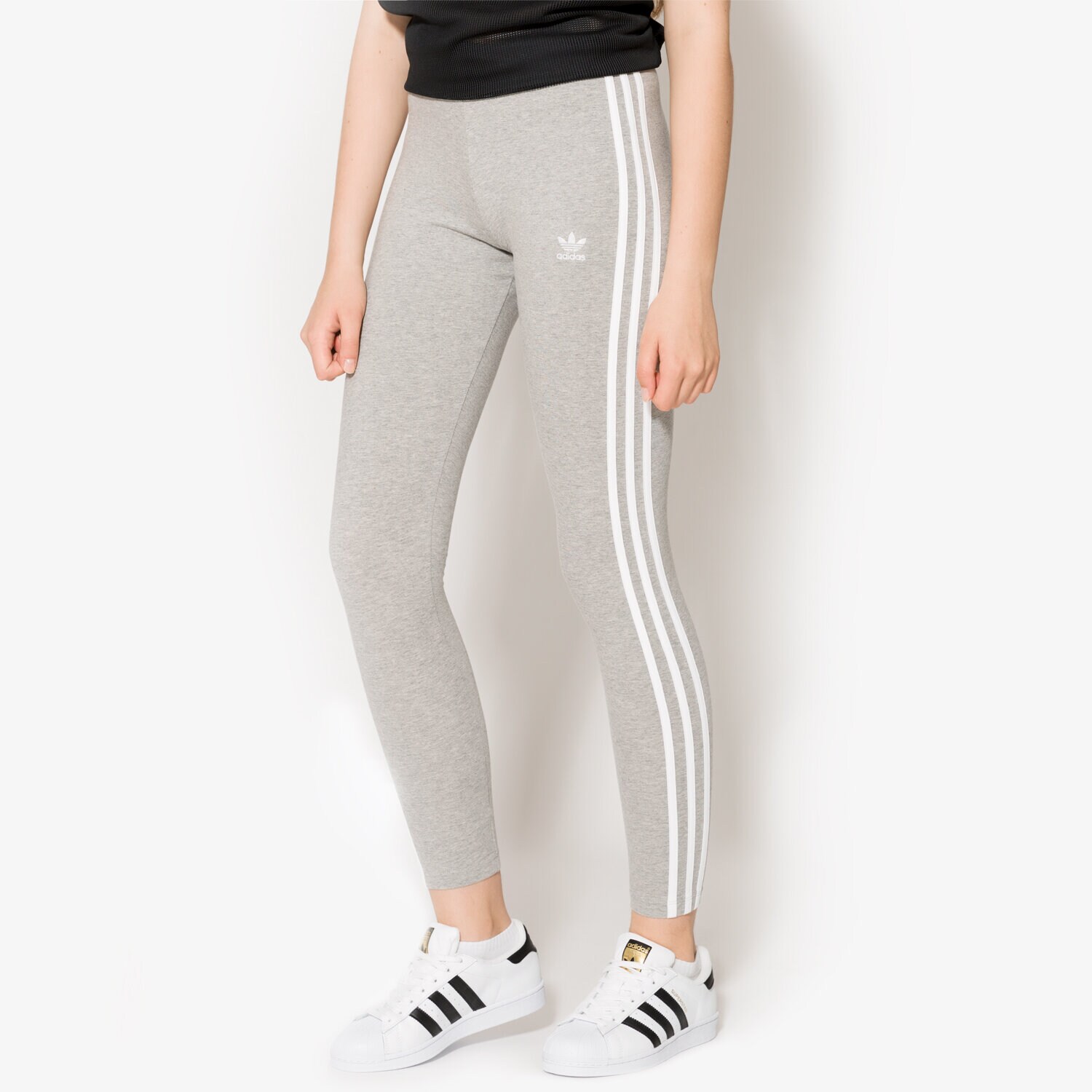 Damen Hosen ADIDAS LEGGINGS 3STR LEGGINGS BR8047 Grau