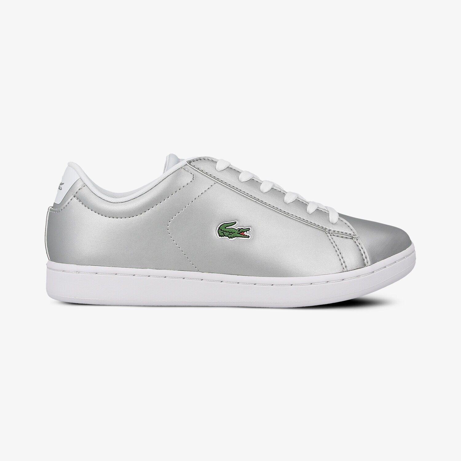 Kinder Sneaker LACOSTE CARNABY EVO 317 6 734SPJ0006334 Silber