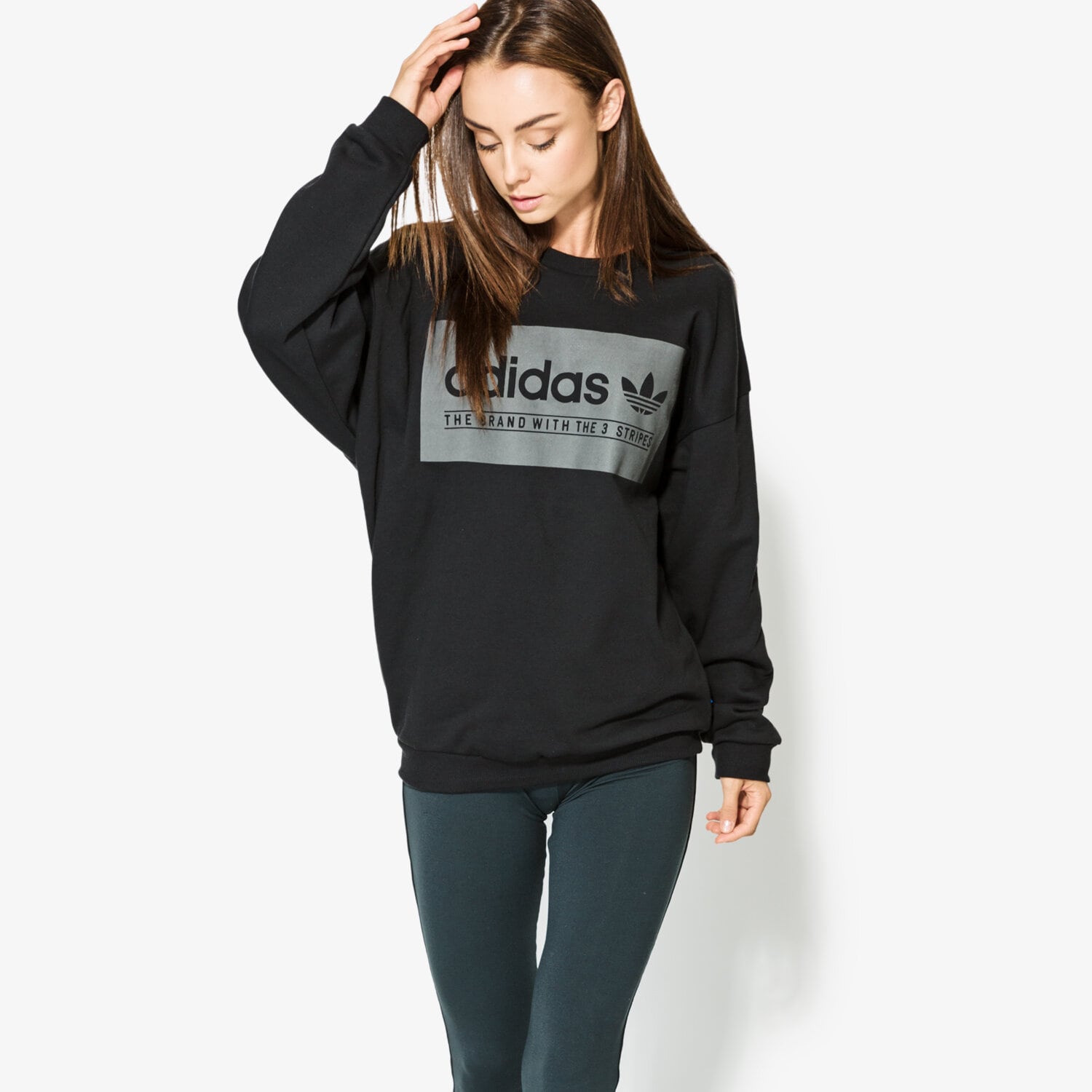 Damen ADIDAS SWEATSHIRT CREW BS0738 Schwarz