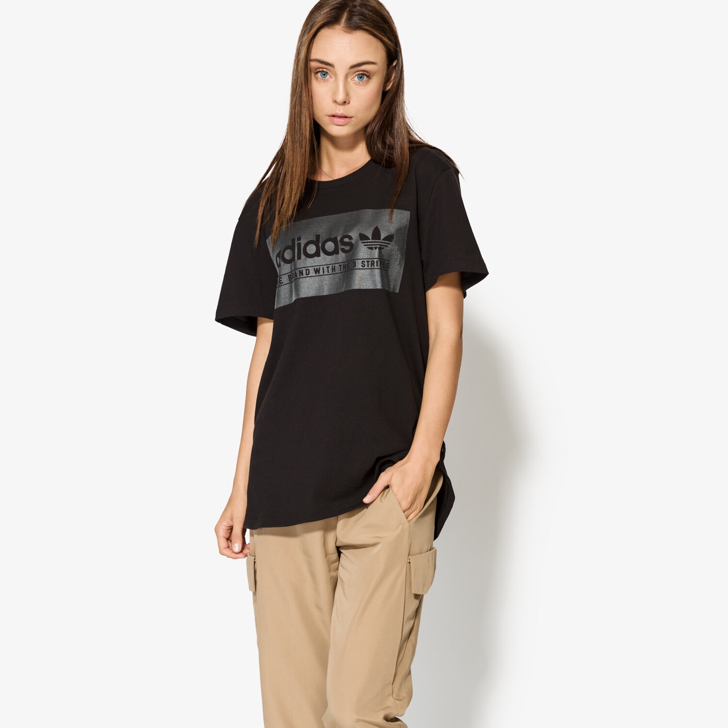 Damen T-Shirt ADIDAS T-SHIRT SS BF T-SHIRT BS0750 Schwarz