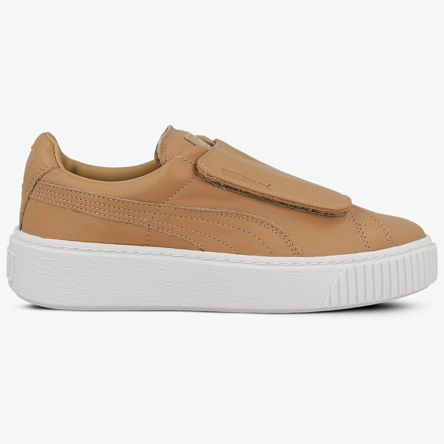 Damen Sneaker PUMA BASKET PLATFORM BIGVELCWN 36412303 Braun