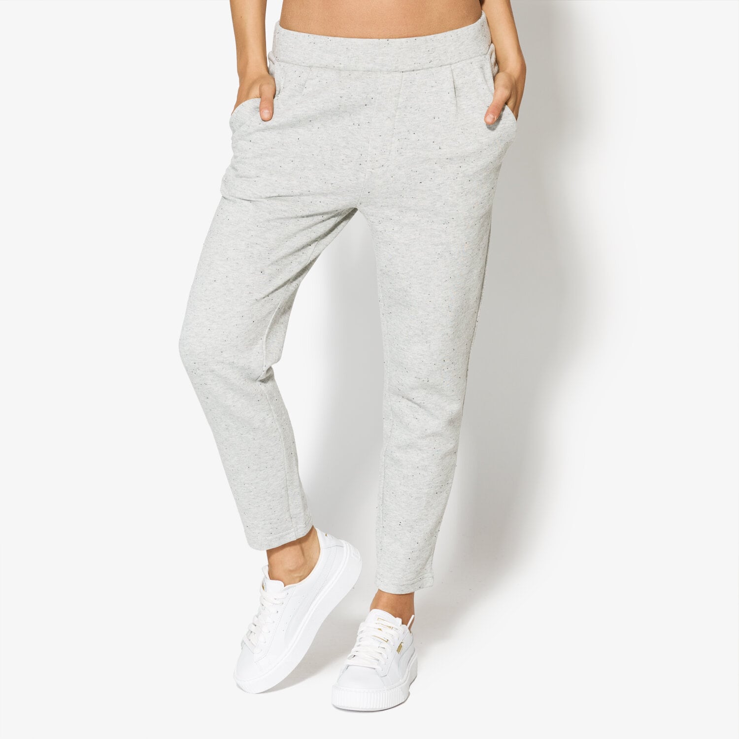 Damen Hosen CONFRONT HOSE ZORA CF37SPD04001 Grau