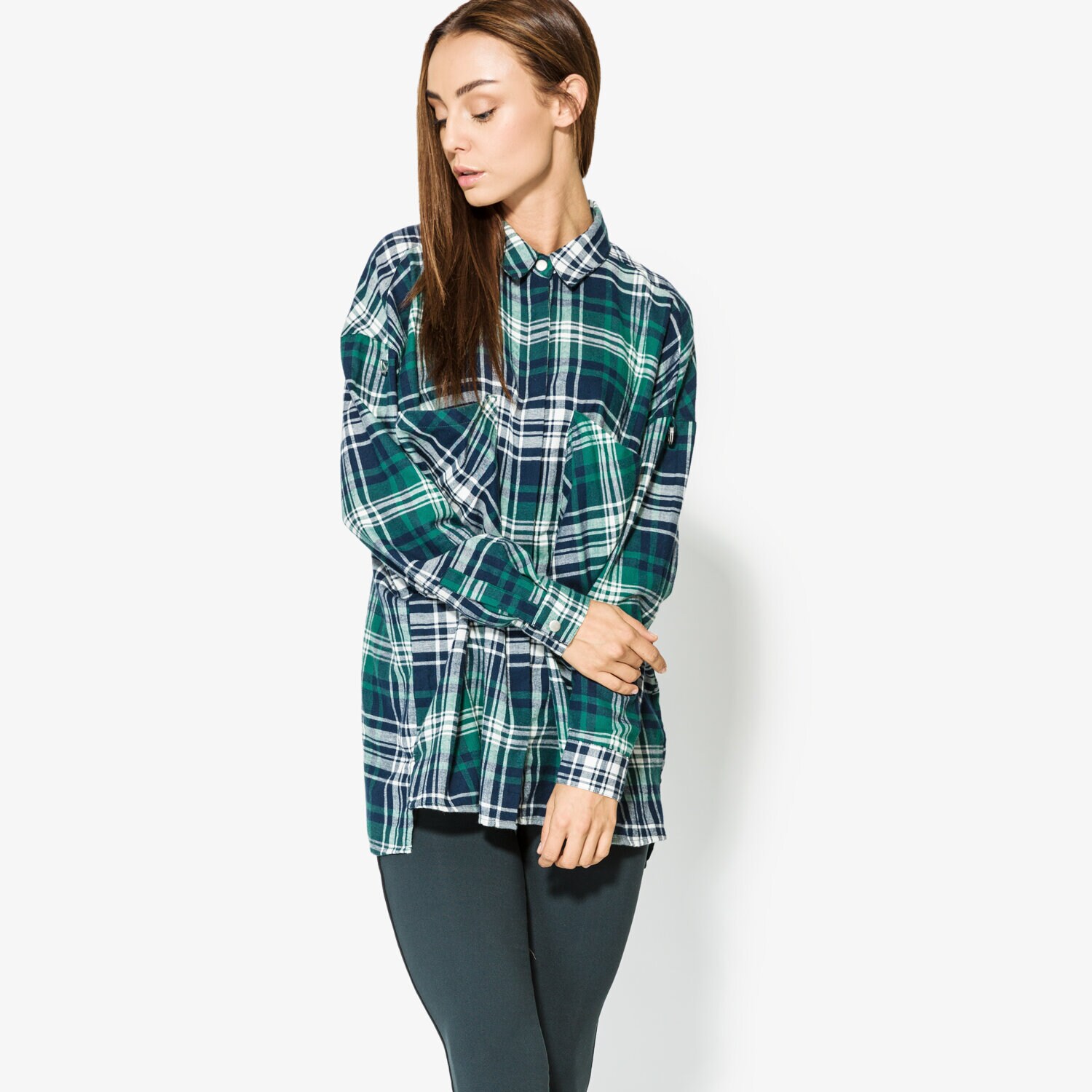 Damen T-Shirt CONFRONT HEMD MERIDA CF37KZD01001 Grün