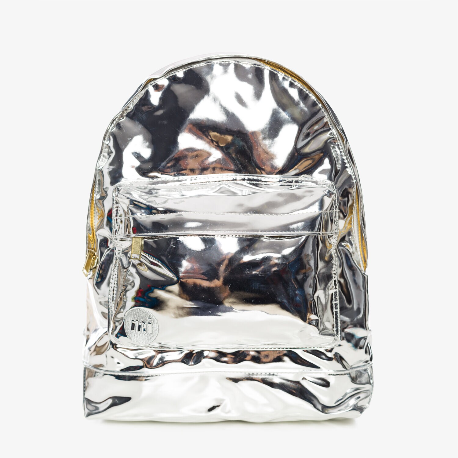 Damen Rucksack MI PAC RUCKSACK GOLD MIRROR 740360046 Silber