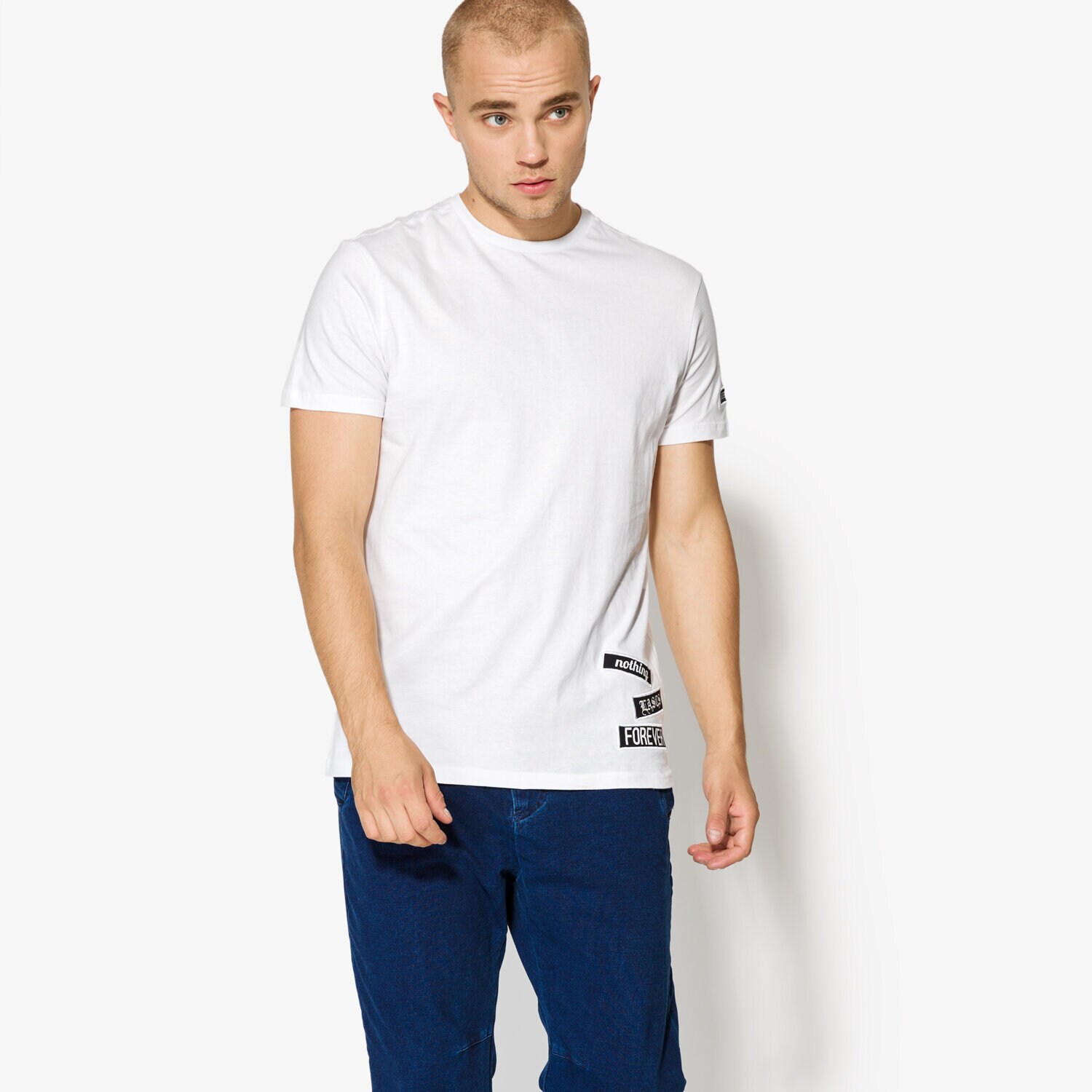 Herren T-Shirt CONFRONT T-SHIRT SS MILES CF37TSM02001 Weiß