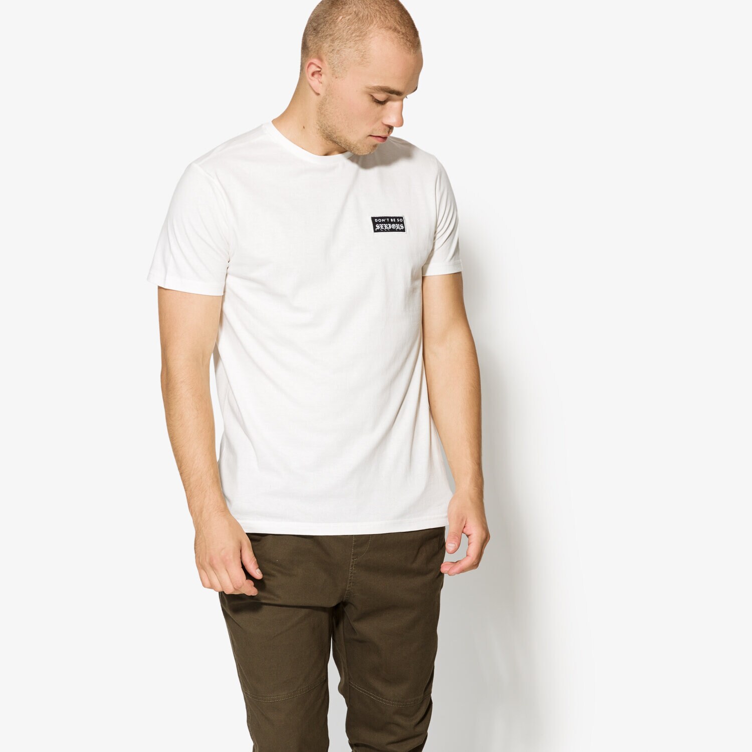 Herren T-Shirt CONFRONT T-SHIRT SS ETHEL CF37TSM04001 Beige