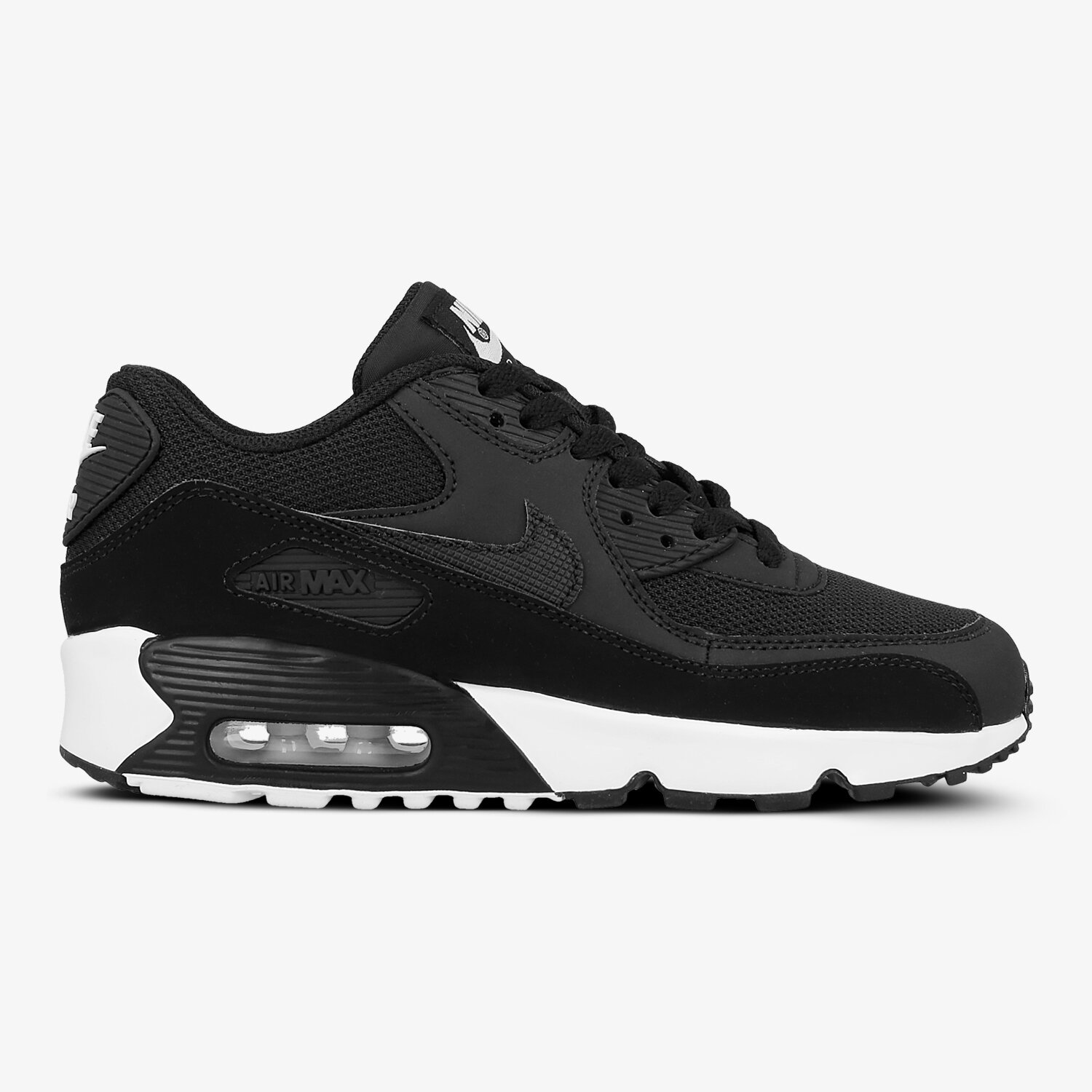 Kinder Sneaker NIKE AIR MAX 90 MESH BG 833418-017 Schwarz