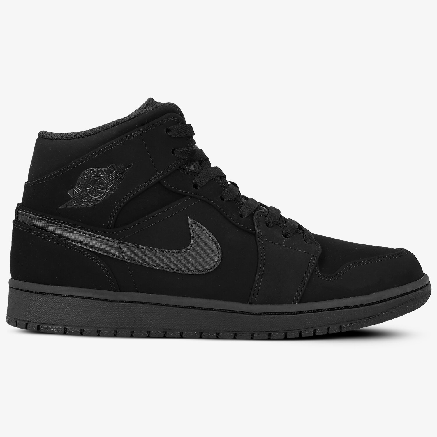 Herren Sneaker JORDAN AIR 1 MID  554724040 Schwarz