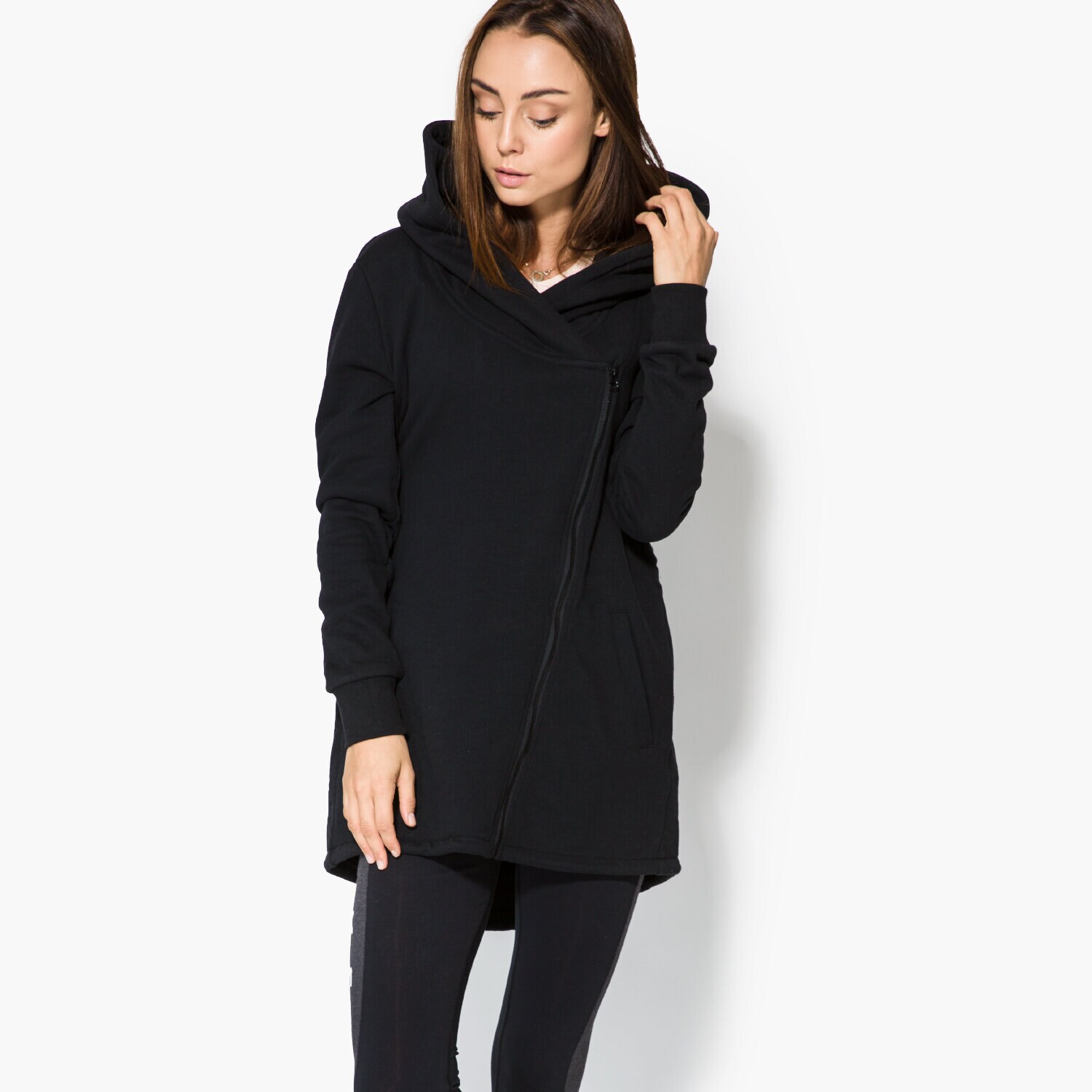 Damen CONFRONT SWEATSHIRT CAMPA CFV37BLD02001 Schwarz