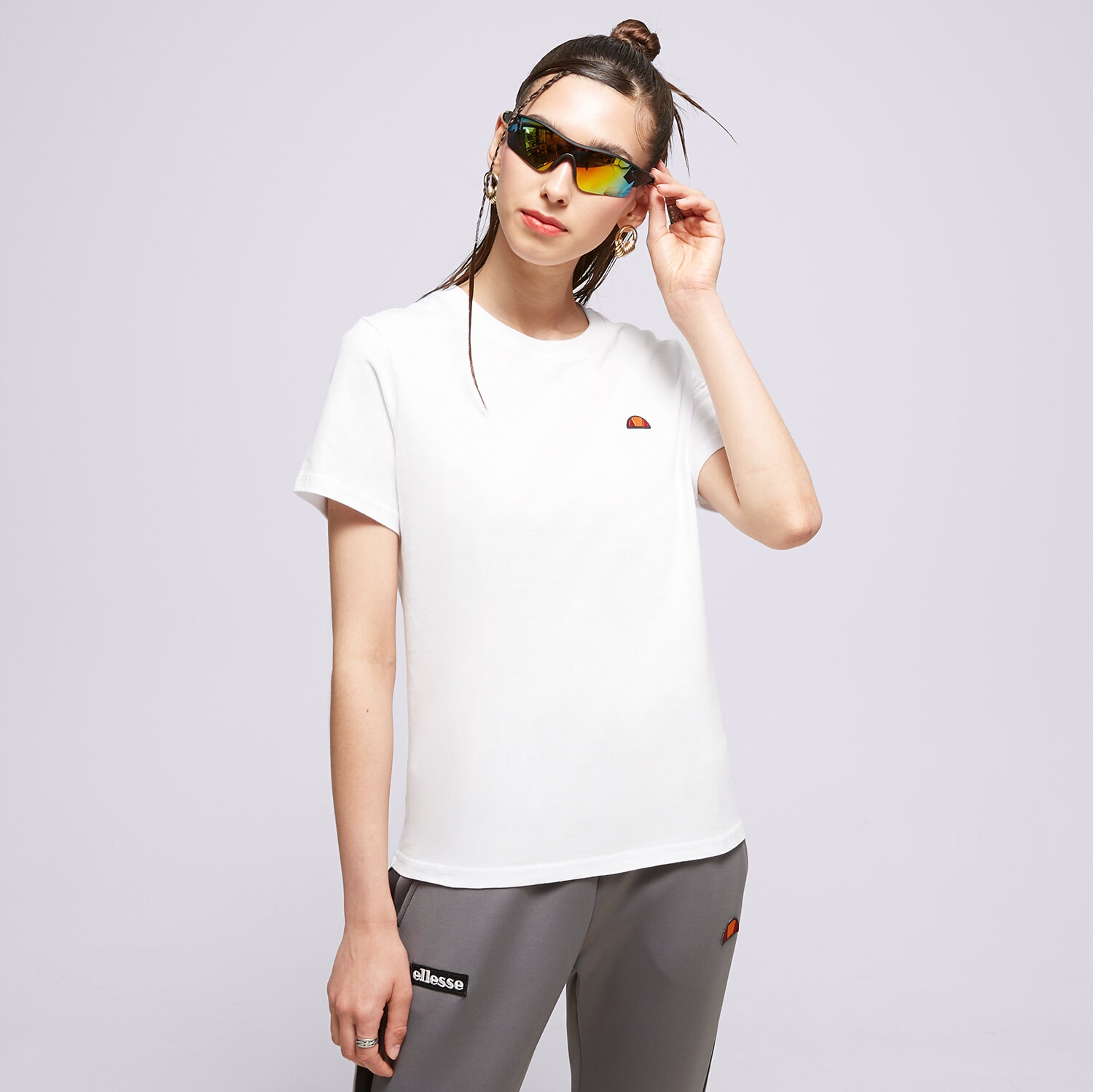 Damen T-Shirt ELLESSE T-SHIRT MELINDA WHITE SMG19604908 Weiß
