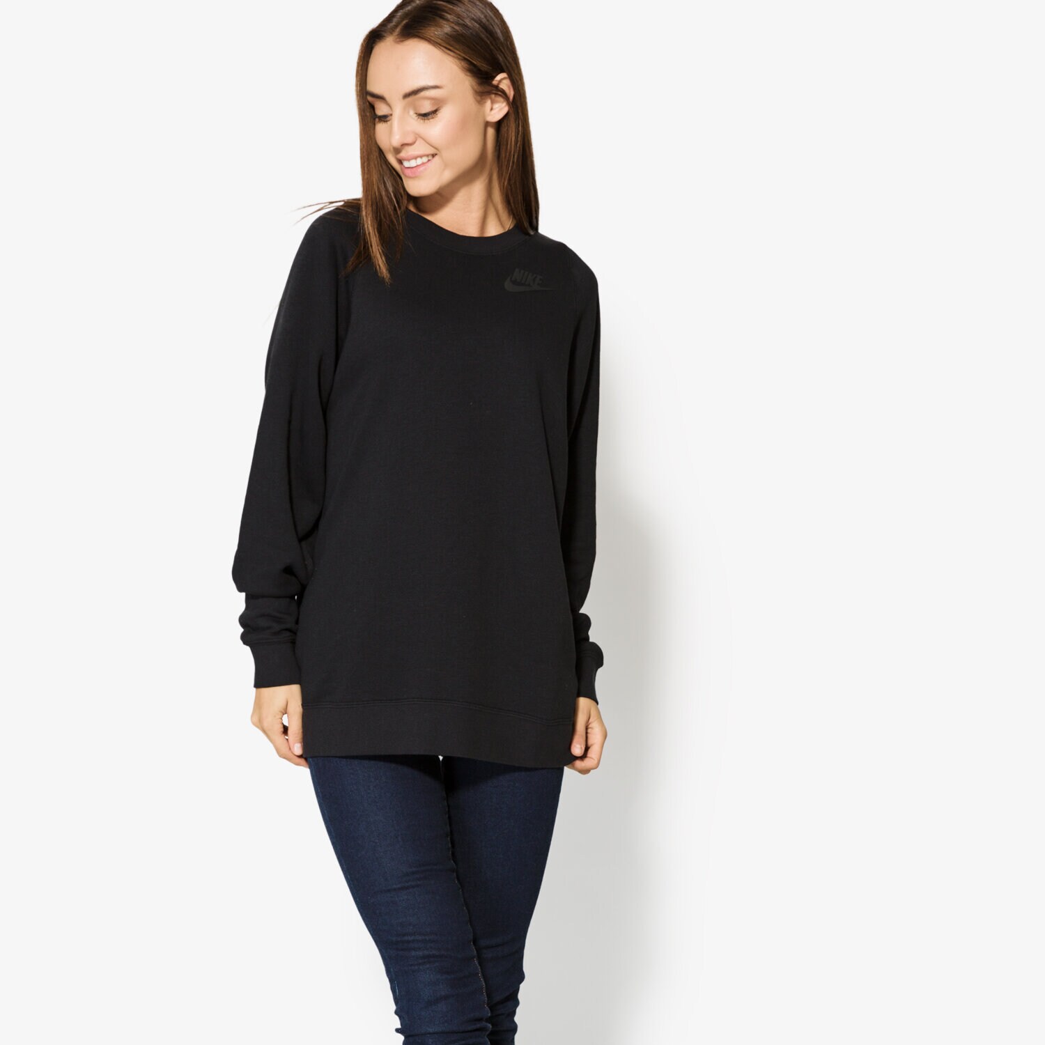 Damen NIKE SWEATSHIRT MODERN CRW 854979010 Schwarz