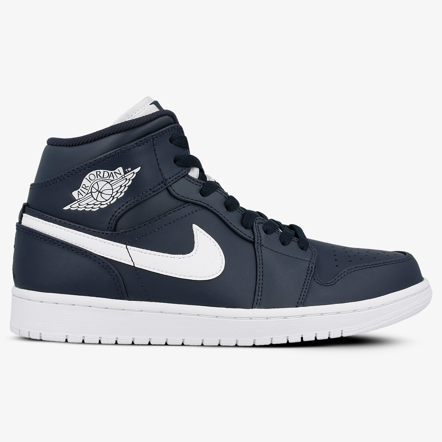 Herren Sneaker JORDAN AIR 1 MID  554724402 Dunkelblau