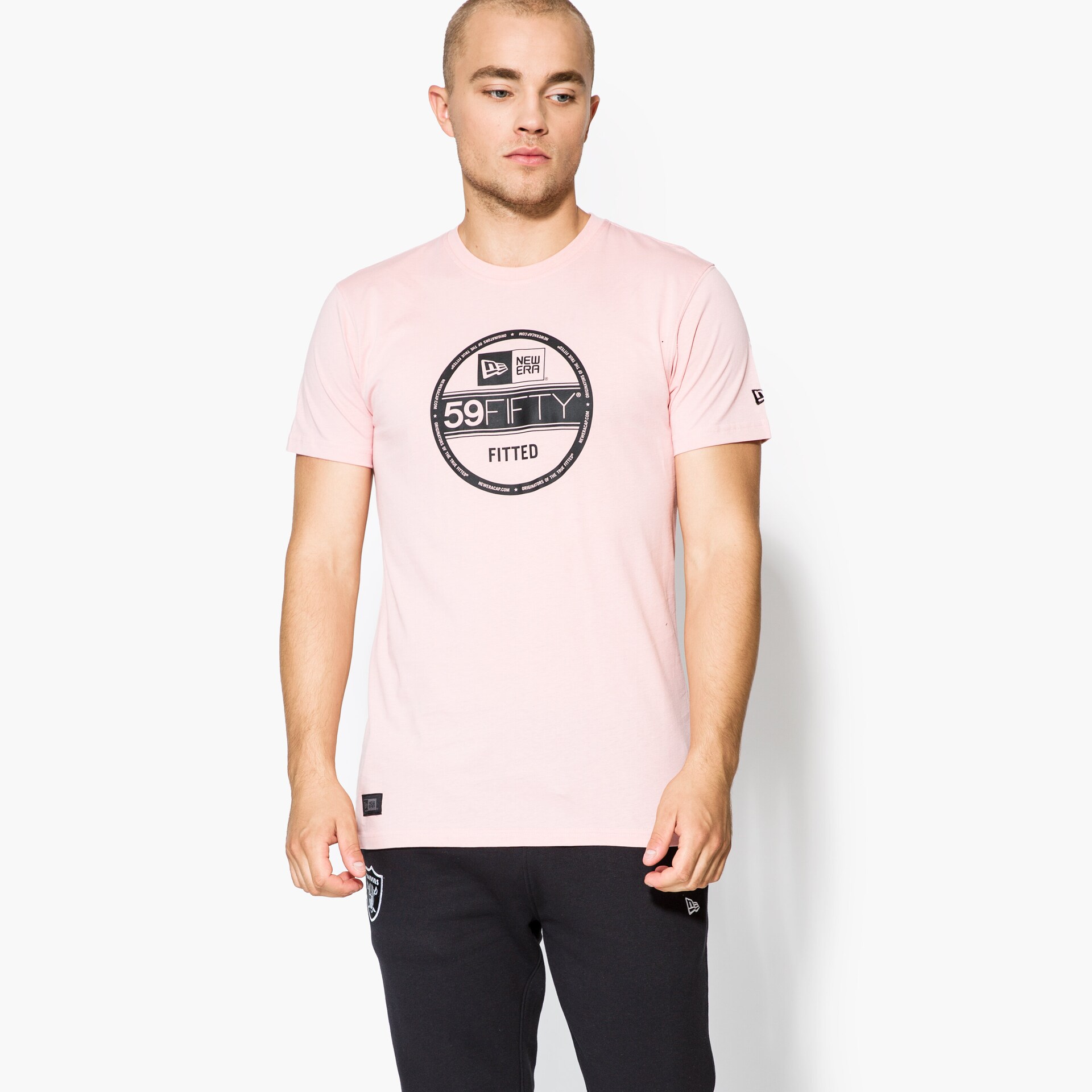 Herren T-Shirt NEW ERA T-SHIRT ORIGINATORS VISOR NE BRR 11459474 Rosa