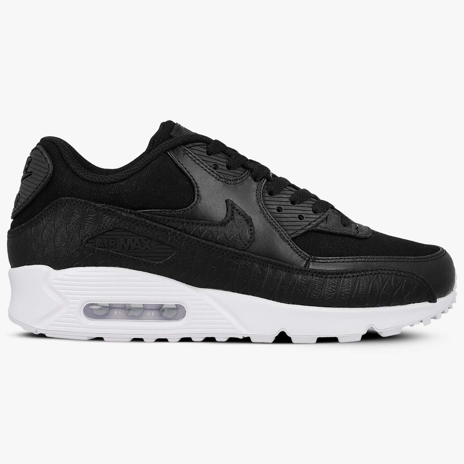 Herren Sneaker NIKE AIR MAX 90 PREMIUM  700155008 Schwarz
