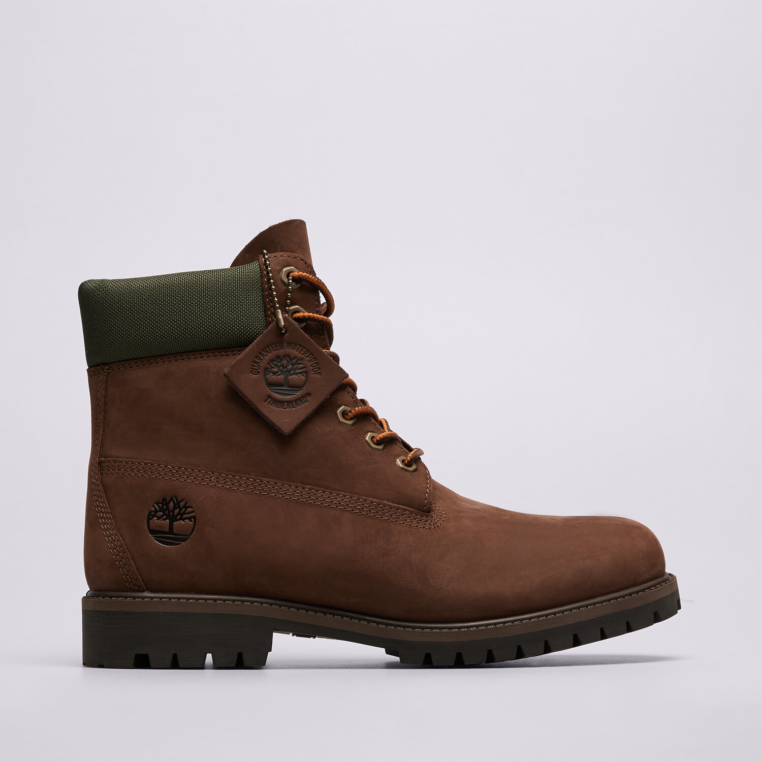 Herren Boots TIMBERLAND PREMIUM HERITAGE 6 IN LACE WATERPROOF BOOT TB0A5RNWAMJ1 Braun