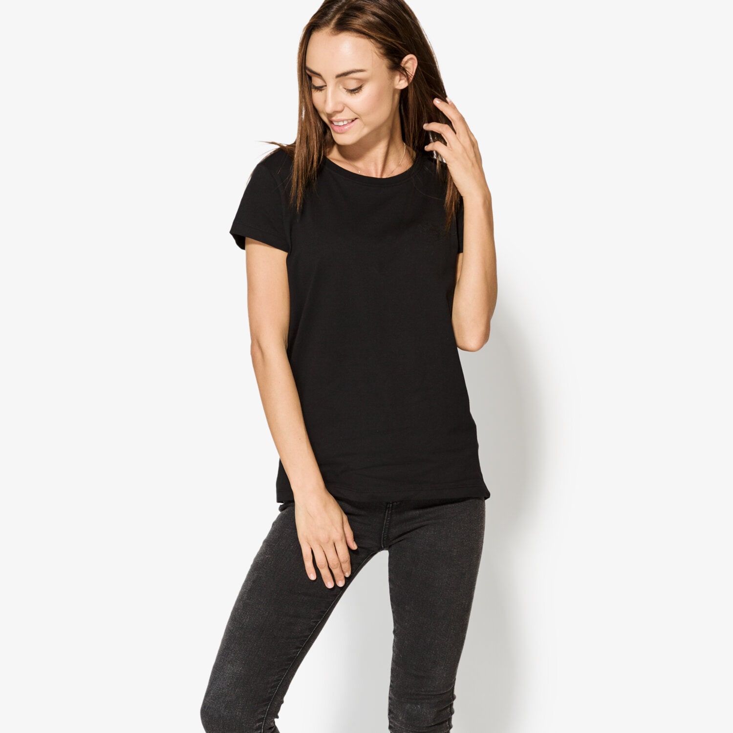 Damen T-Shirt CONFRONT T-SHIRT SS NEROLI CF37TSD21001 Schwarz
