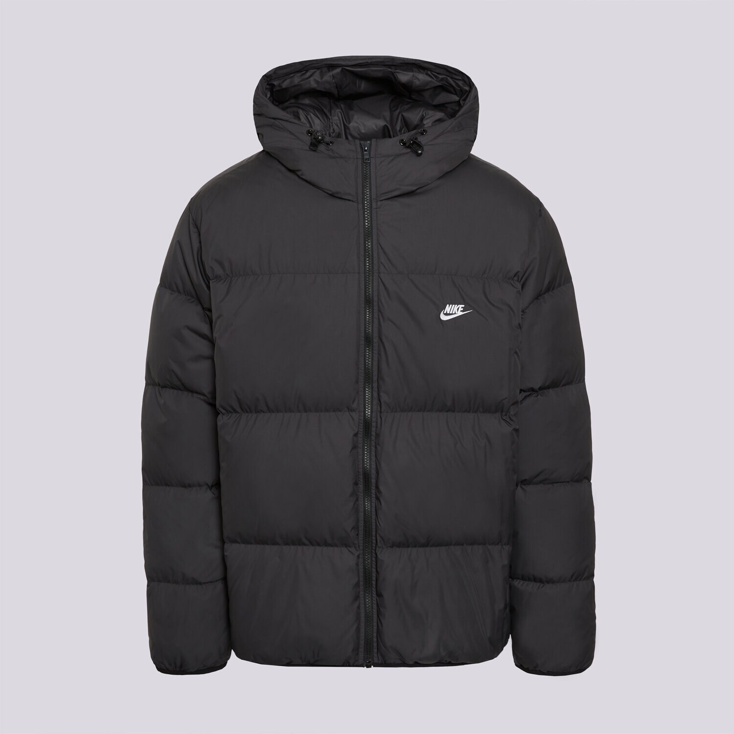 Herren Winterjacke NIKE JACKE WINTER M NK CLUB PUFFER HOOD IM5556-010 Schwarz
