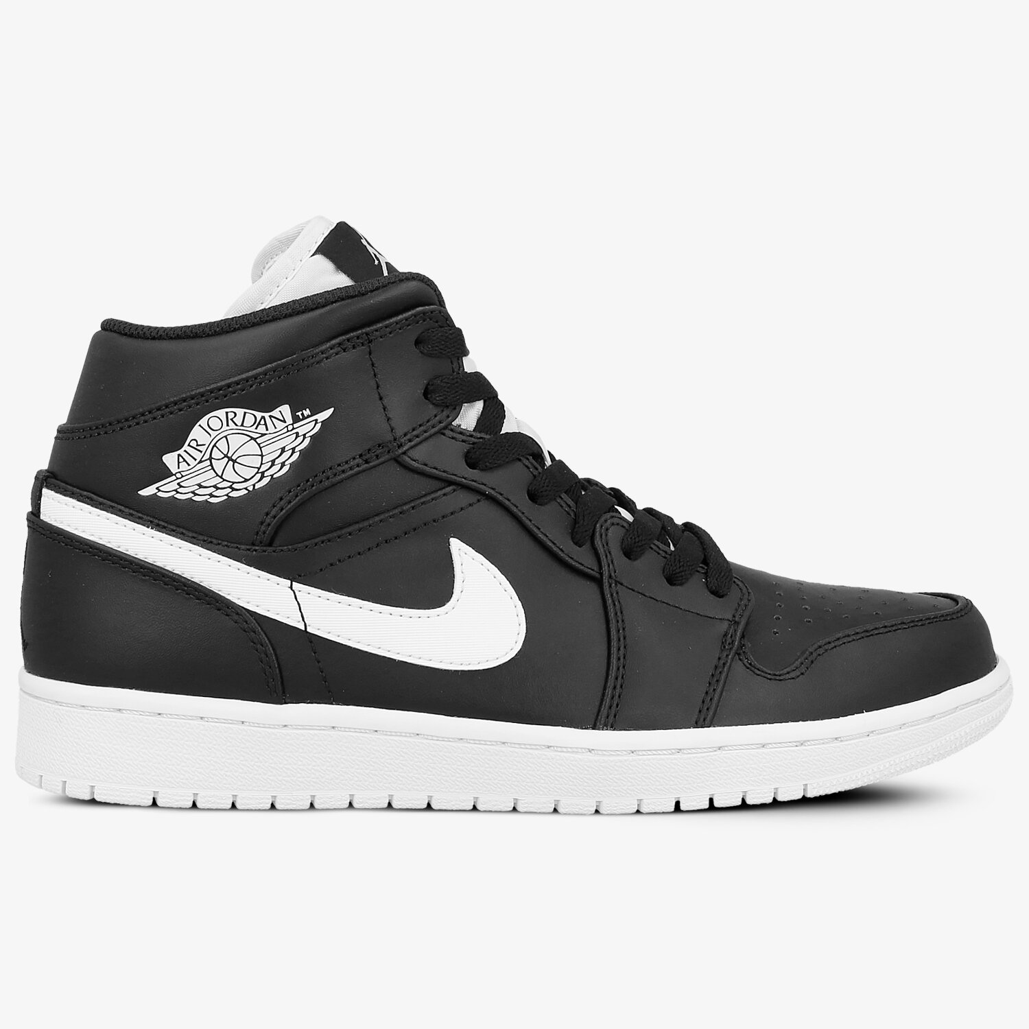 Herren Sneaker JORDAN AIR 1 MID  554724038 Schwarz