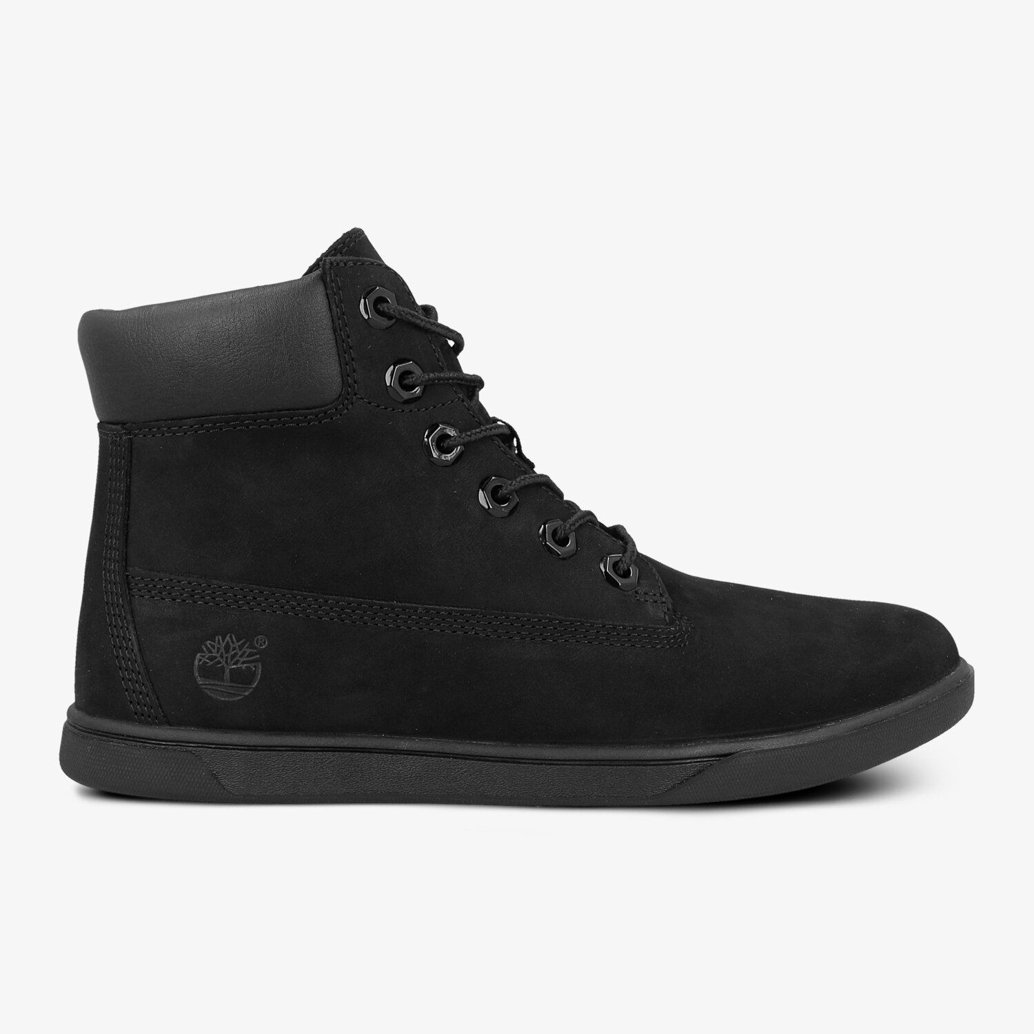 Kinder Boots TIMBERLAND GROVETON 6IN LACE WITH SI A13TM Schwarz