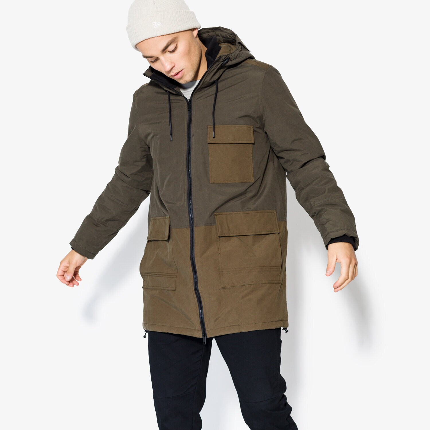Herren Winterjacke CONFRONT JACKE JANUARY CF37KUM01001 Grün