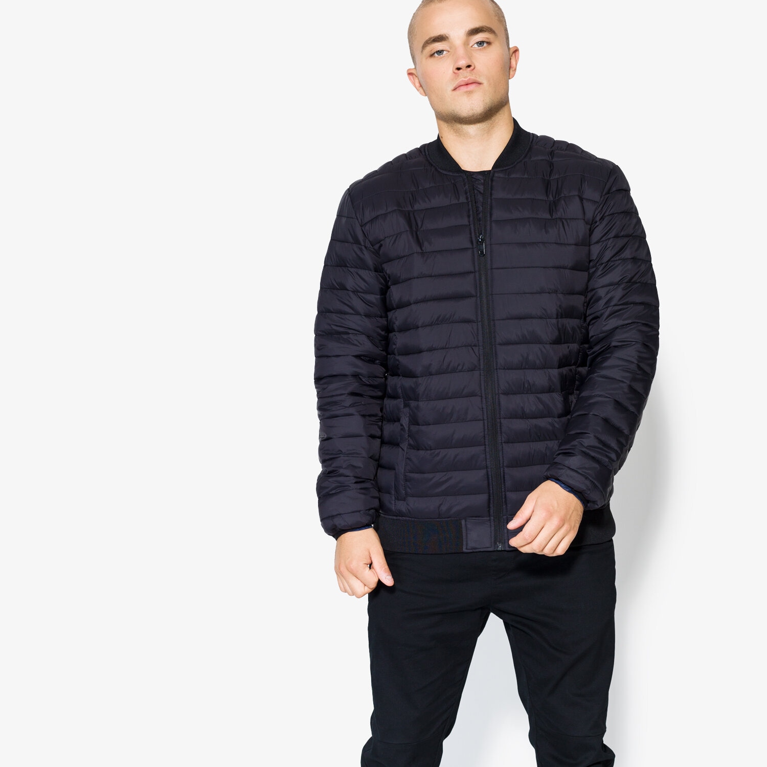 Herren Übergangsjacke CONFRONT JACKE CLAUS CF37KUM31001 Schwarz