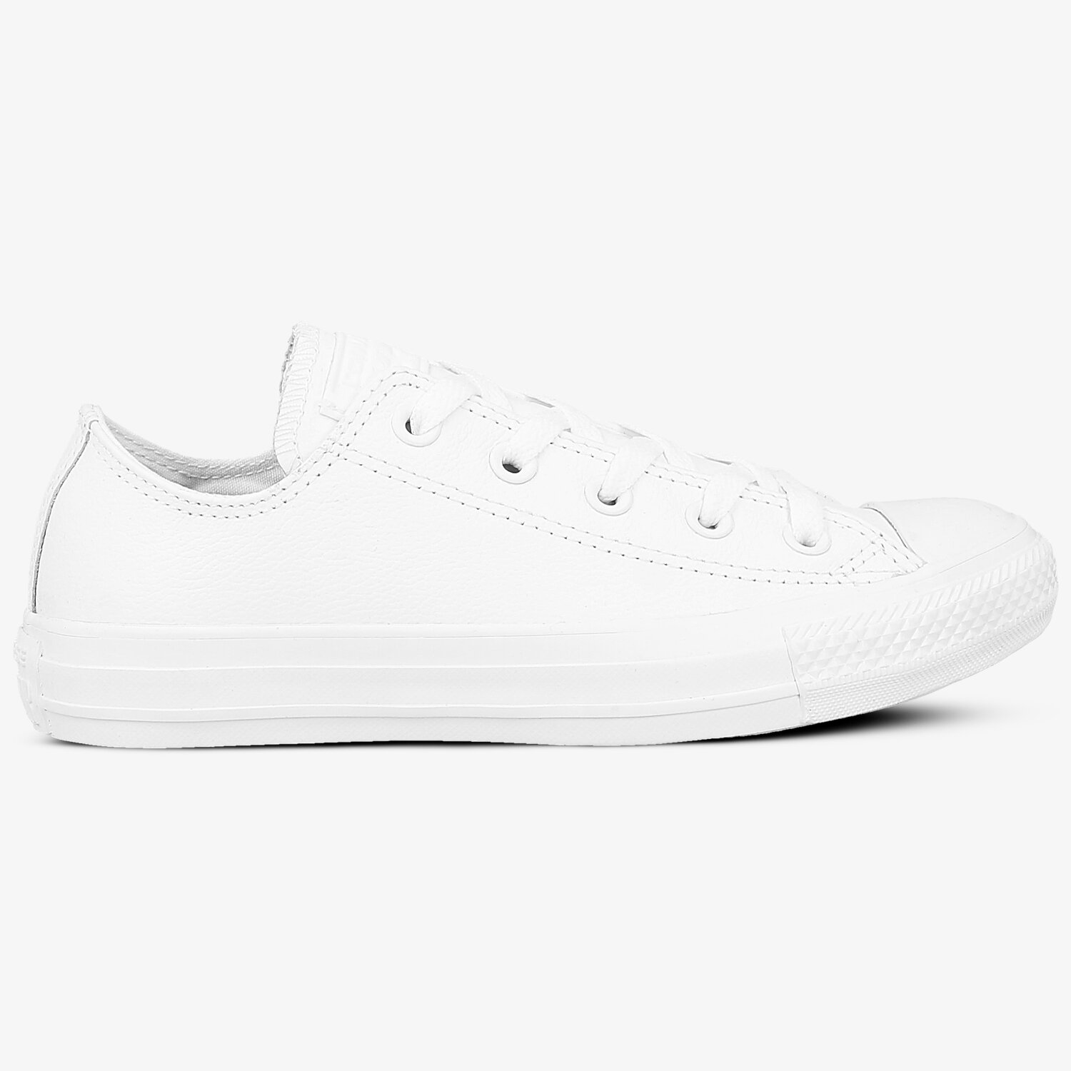 Damen Sneaker CONVERSE CHUCK TAYLOR ALL STAR OX LEATHER MONO  136823C Weiß