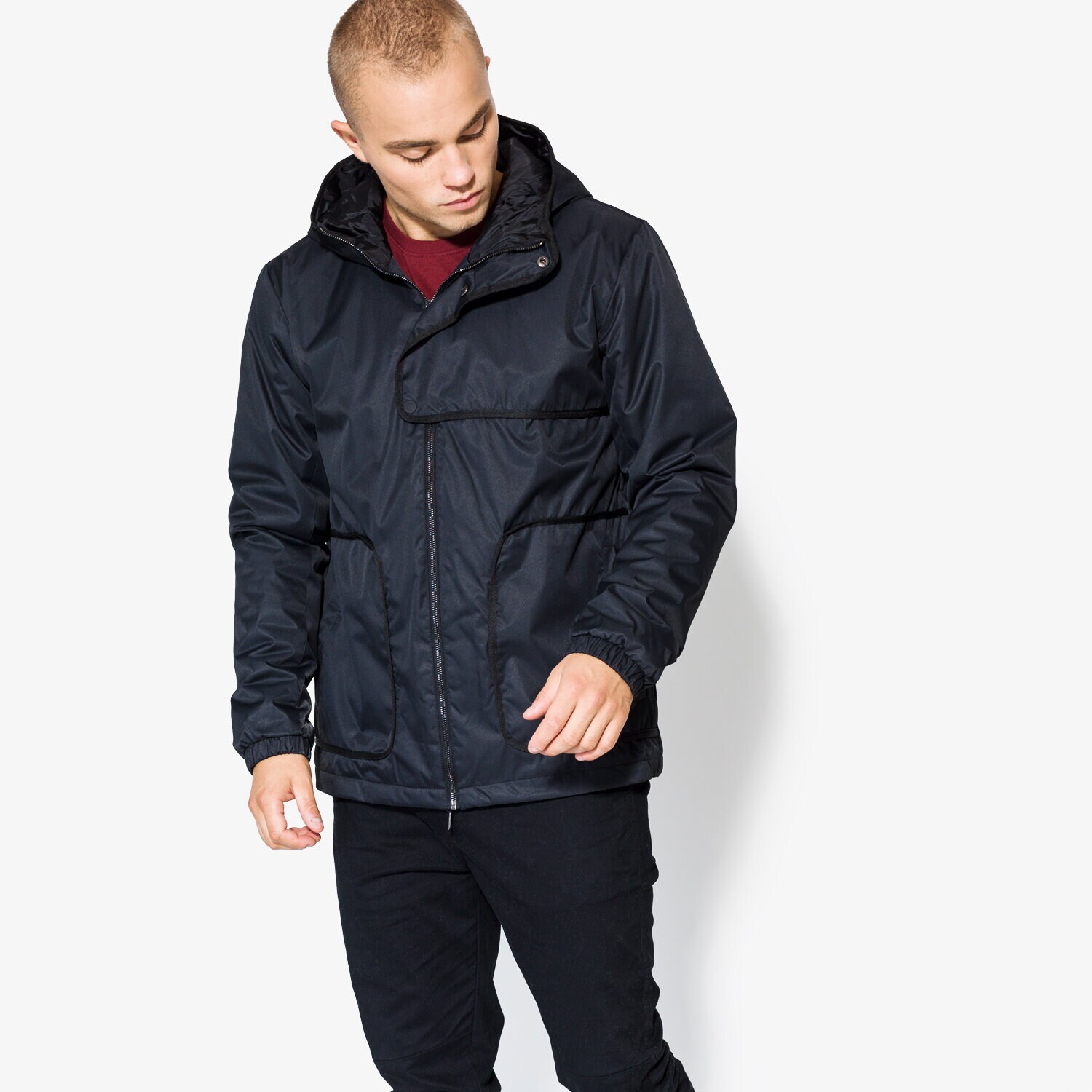 Herren Übergangsjacke CONFRONT JACKE CORBIN CF37KUM06001 Schwarz