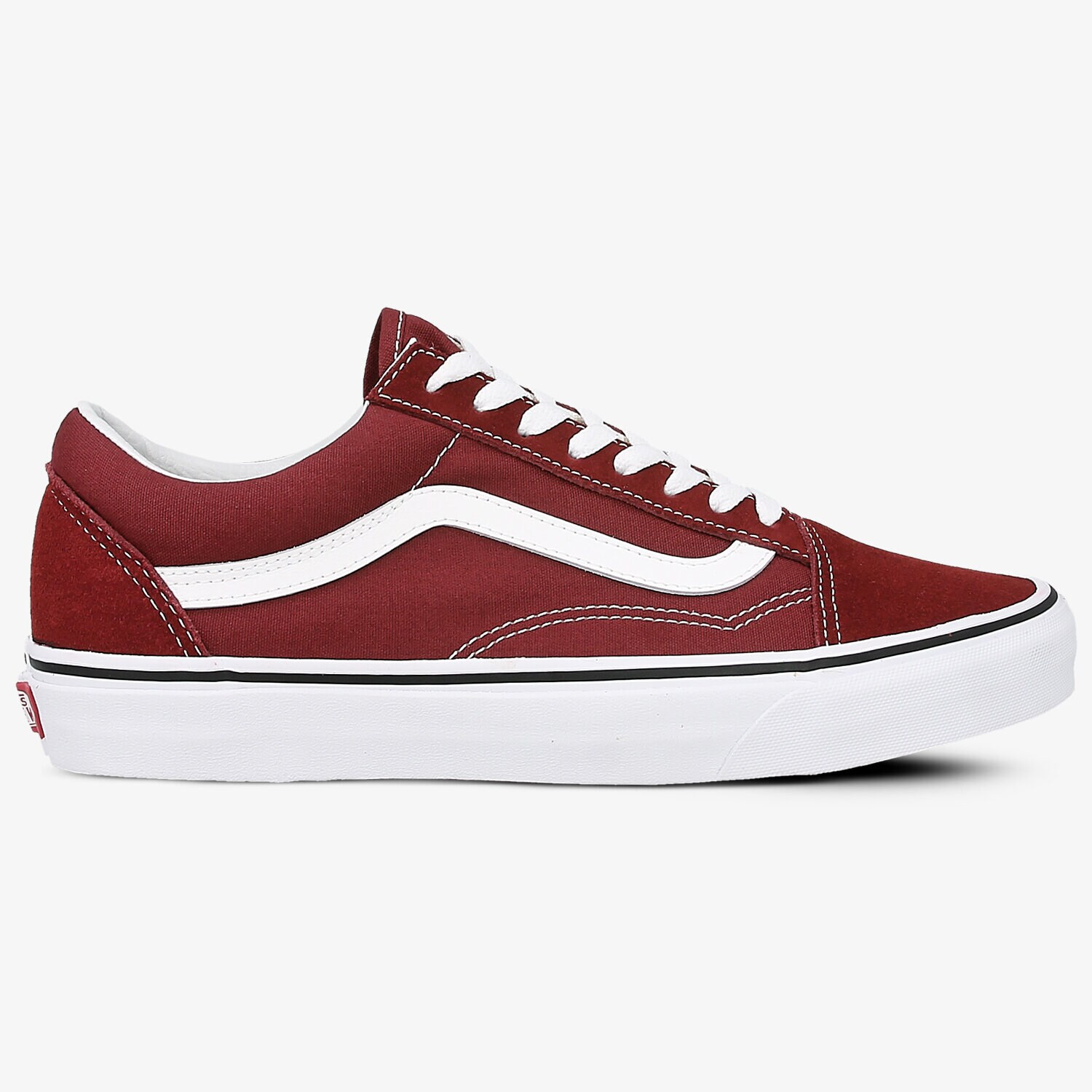 Herren Skaterschuhe VANS UA OLD SKOOL VA38G1OVK Dunkelrot