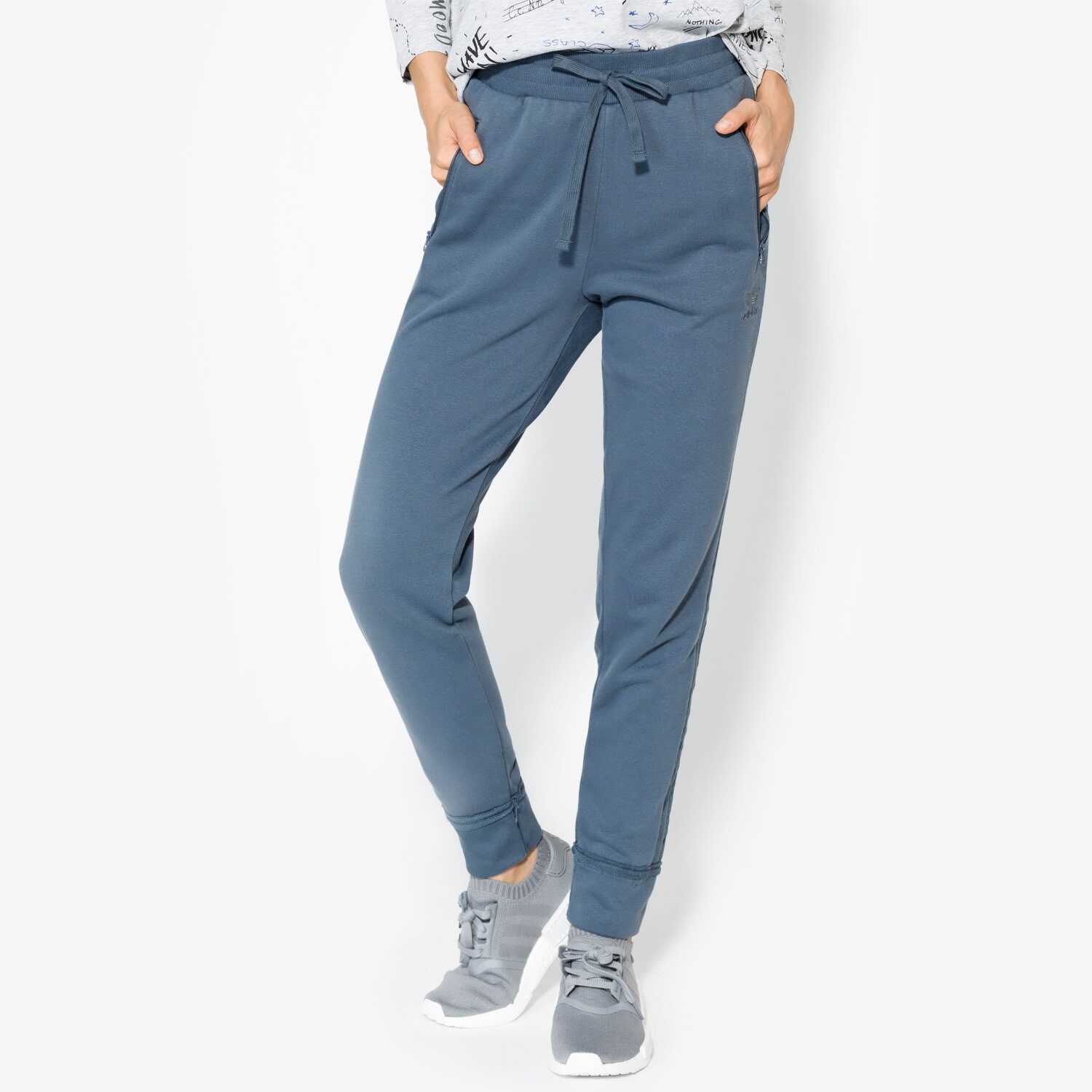 Damen Hosen ADIDAS HOSE LOW CROTCH PANT BR4624 Dunkelblau