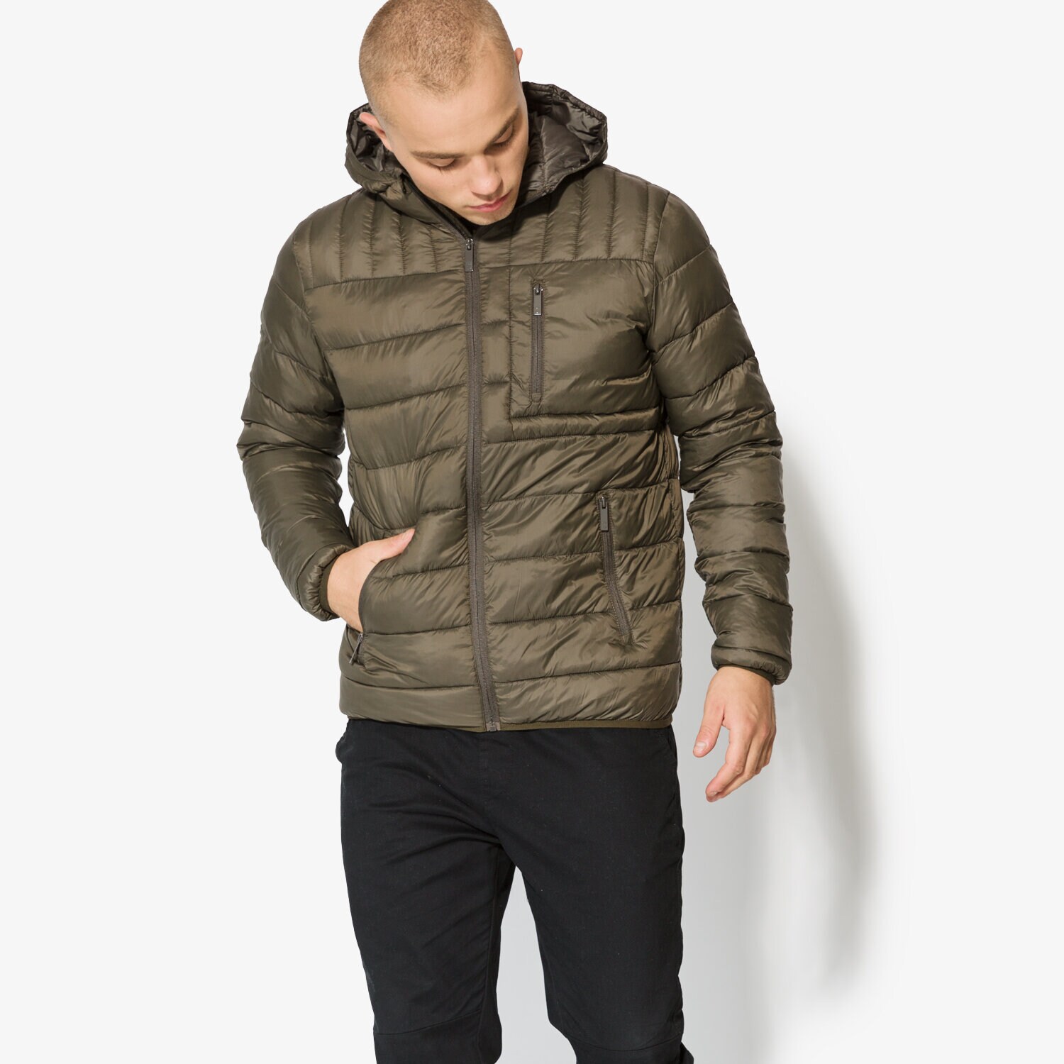 Herren Winterjacke CONFRONT JACKE DESTO CFV37KUM01002 Khaki