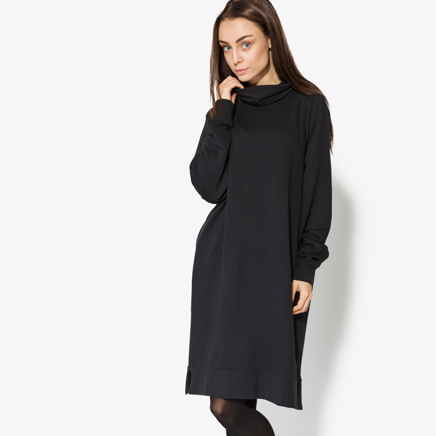 Damen Kleid NIKE KLEID W NSW MODERN DRSS 857384010 Schwarz
