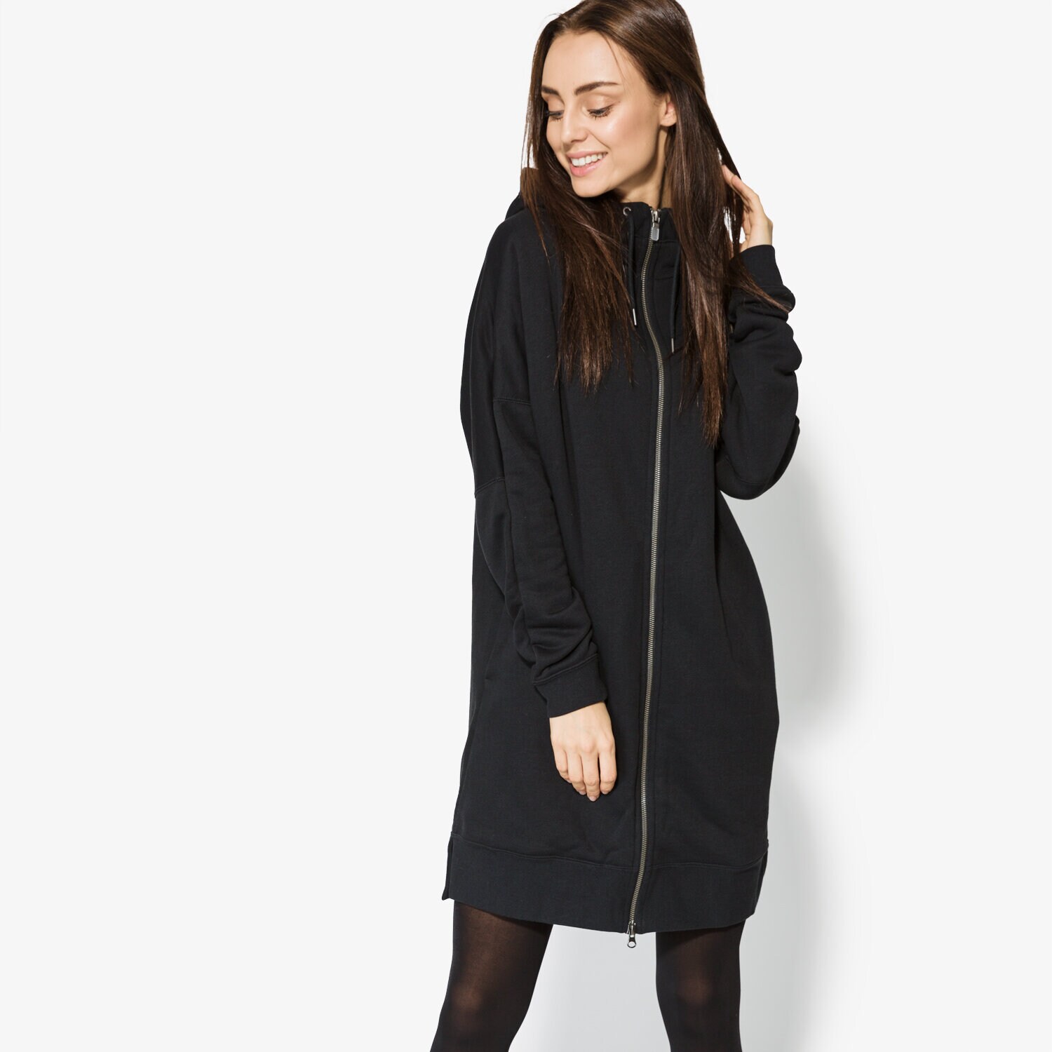 Damen NIKE SWEATSHIRT W NSW MODERN HOODIE FZ 857382010 Schwarz