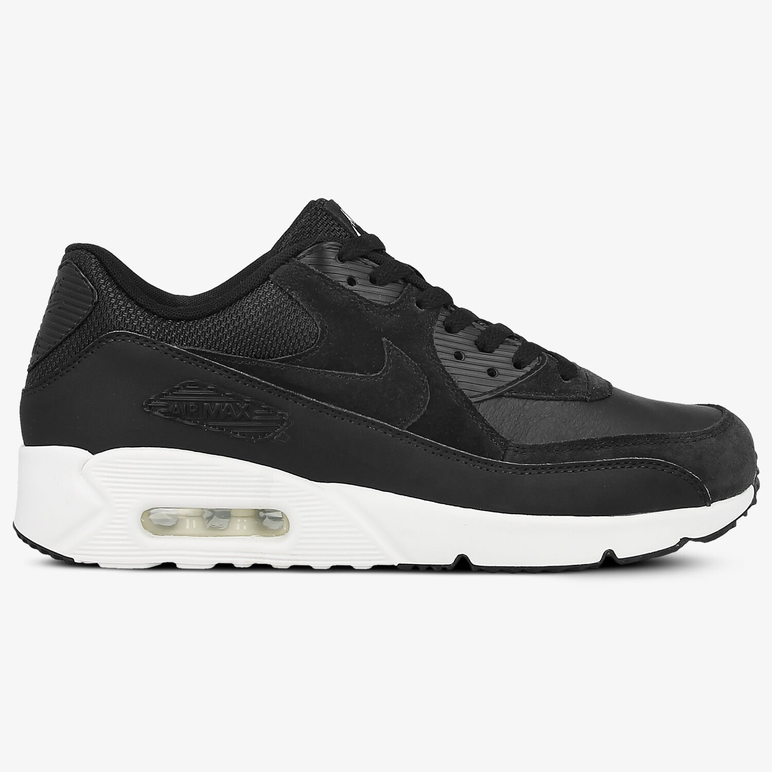 Herren Sneaker NIKE AIR MAX 90 ULTRA 2.0 LTR 924447-001 Schwarz