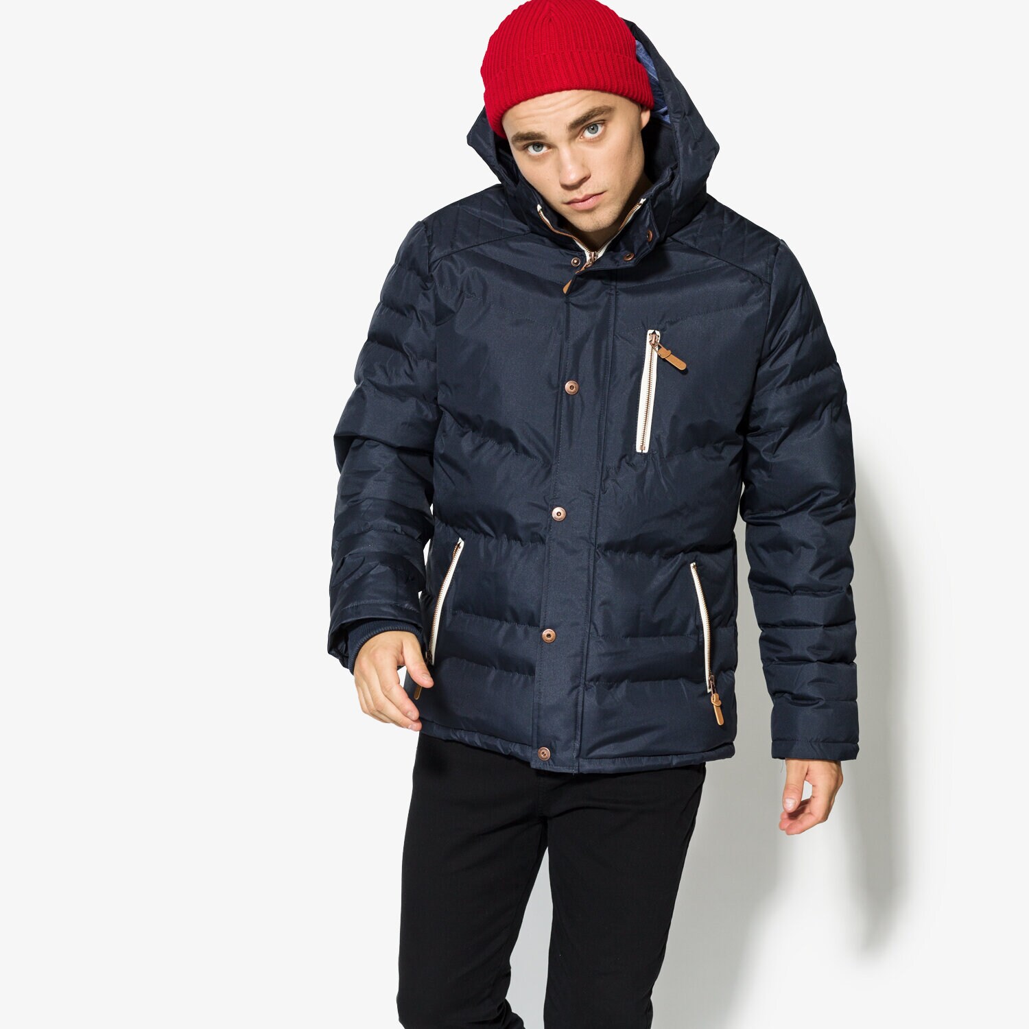 Herren Winterjacke CONFRONT JACKE MADO CFV37KUM02001 Dunkelblau