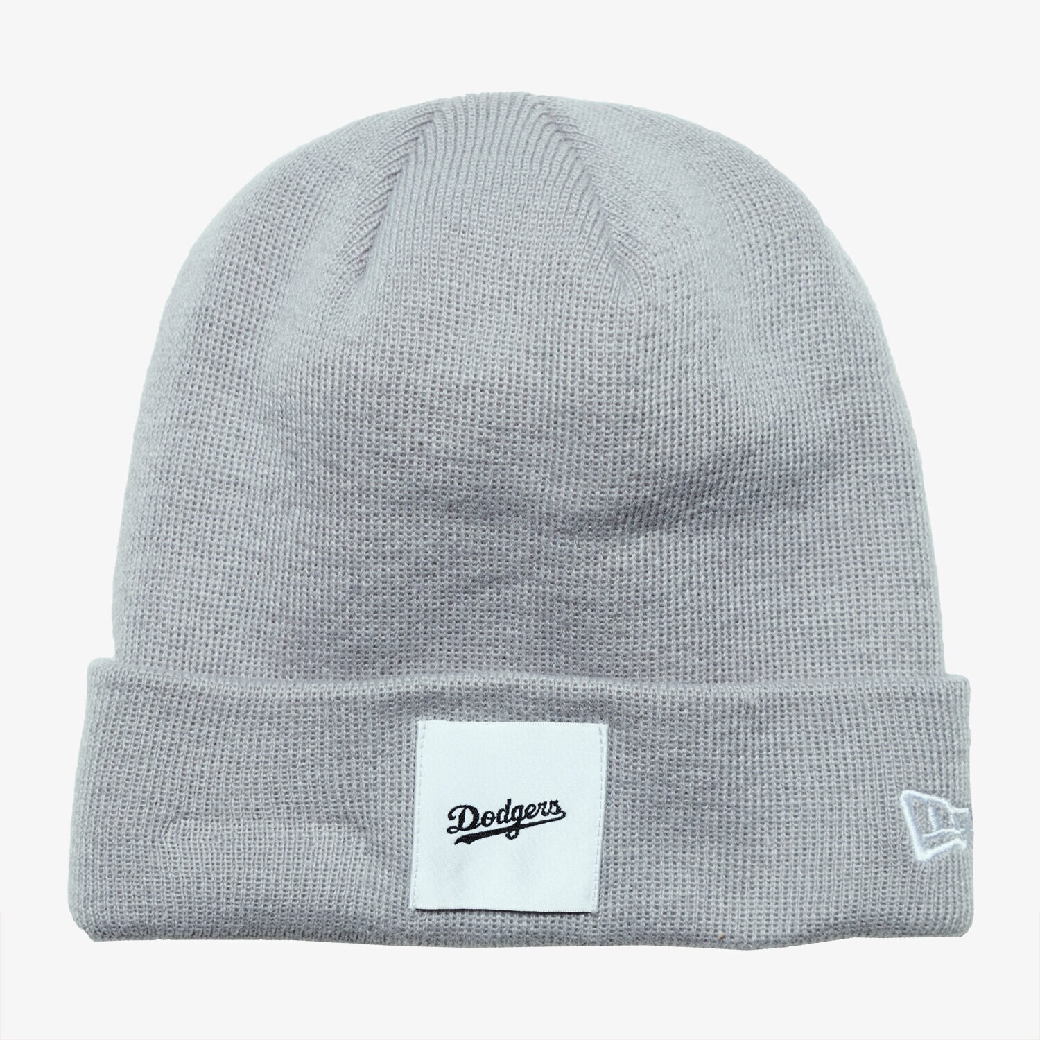 Kinder Mütze NEW ERA MÜTZE WINTER SATIN PATCH KNIT LA DODGERS LA DODGERS  80536193 Grau