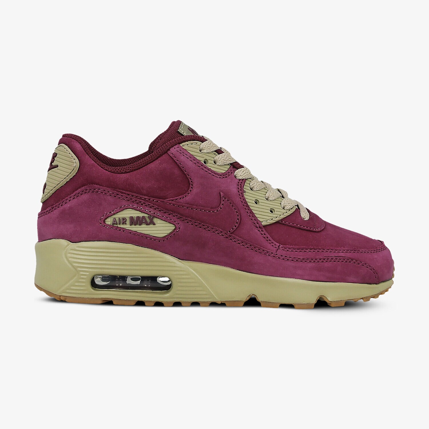 NIKE AIR MAX 90 WINTER PRM (GS) 943747-600 Dunkelrot