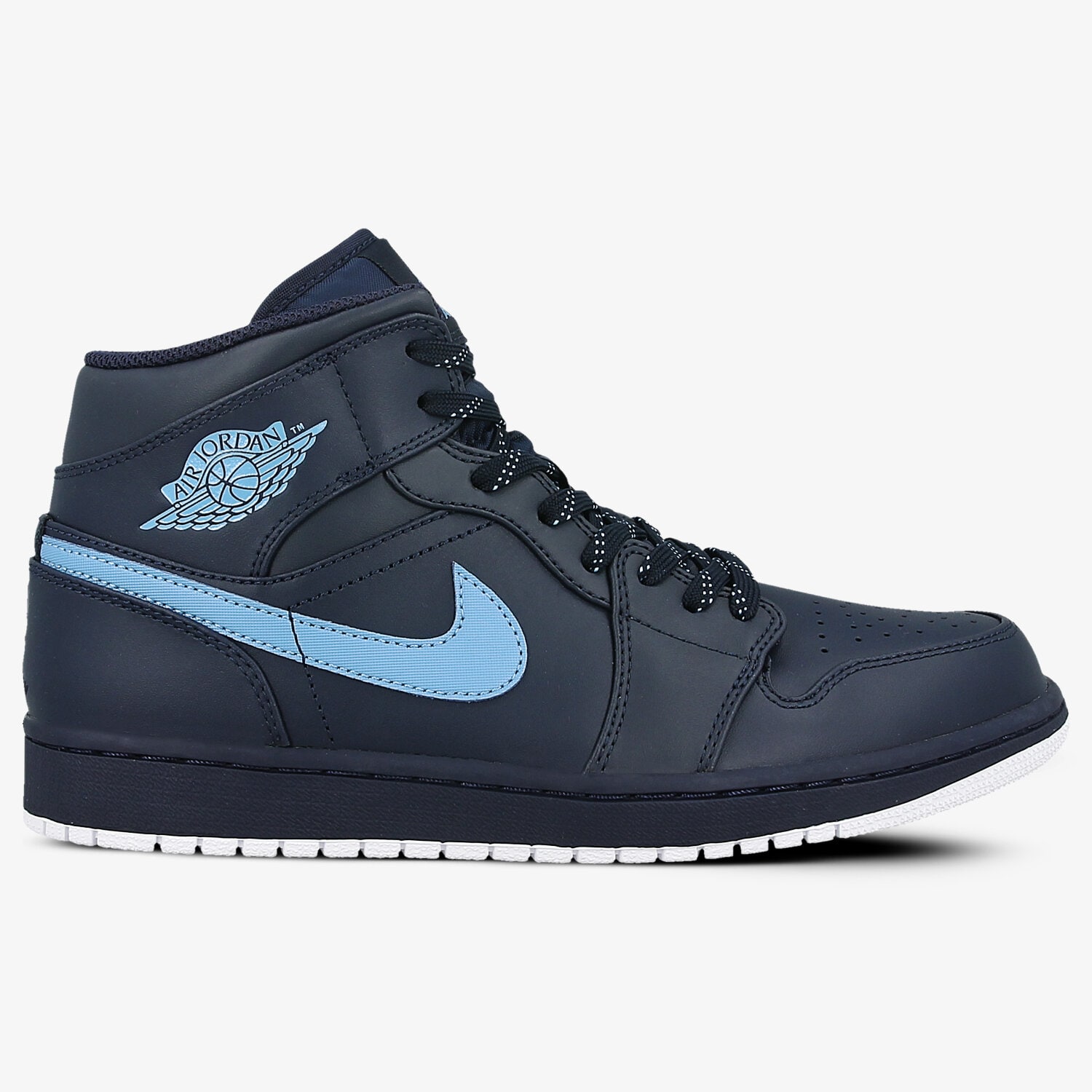 Herren Sneaker JORDAN AIR 1 MID  554724405 Dunkelblau