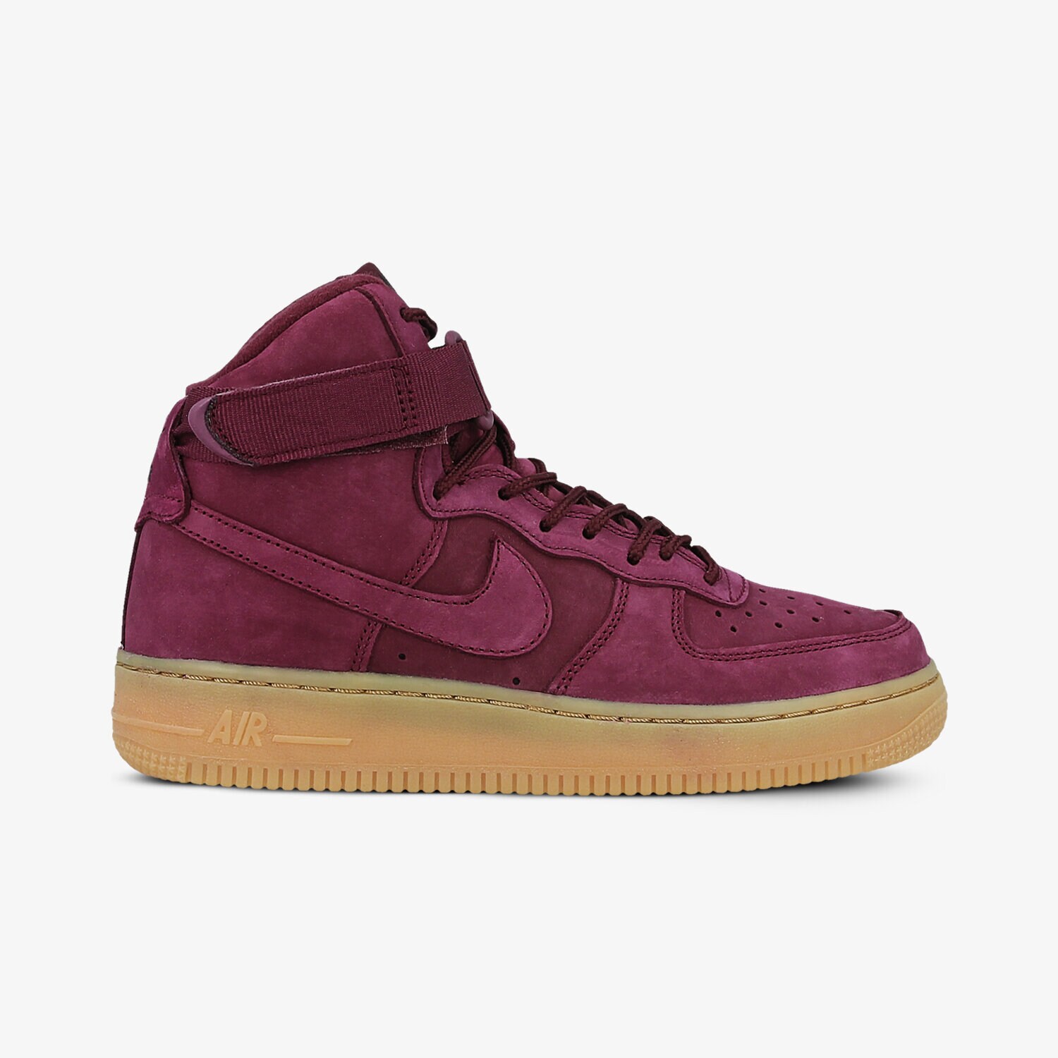 NIKE AIR FORCE 1 HIGH WB (GS) 922066-600 Dunkelrot