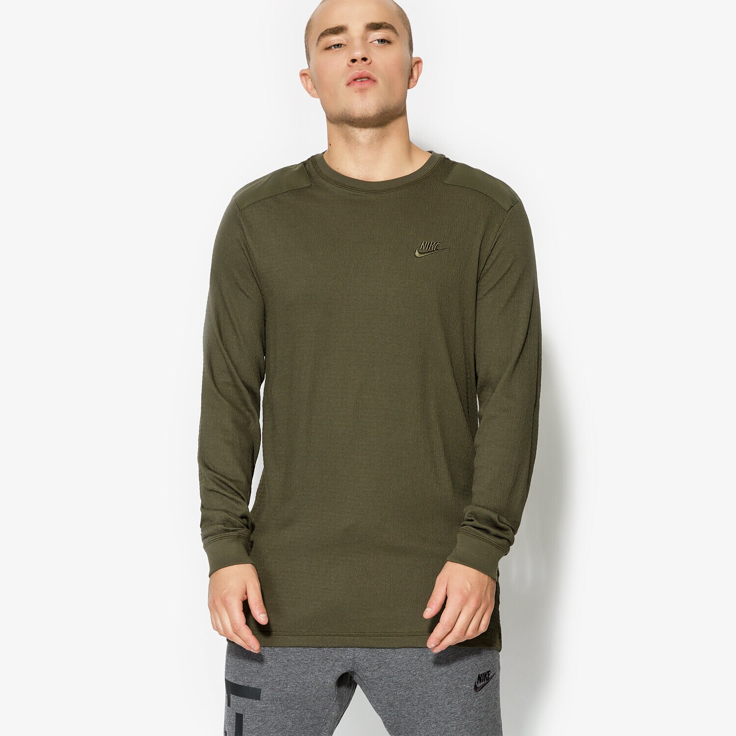Herren NIKE SWEATSHIRT M NSW TOP LS AF1 925440325 Khaki