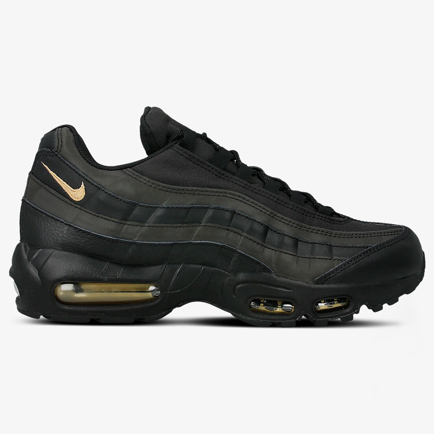 Herren Sneaker NIKE AIR MAX 95 PREMIUM SE 924478003 Schwarz