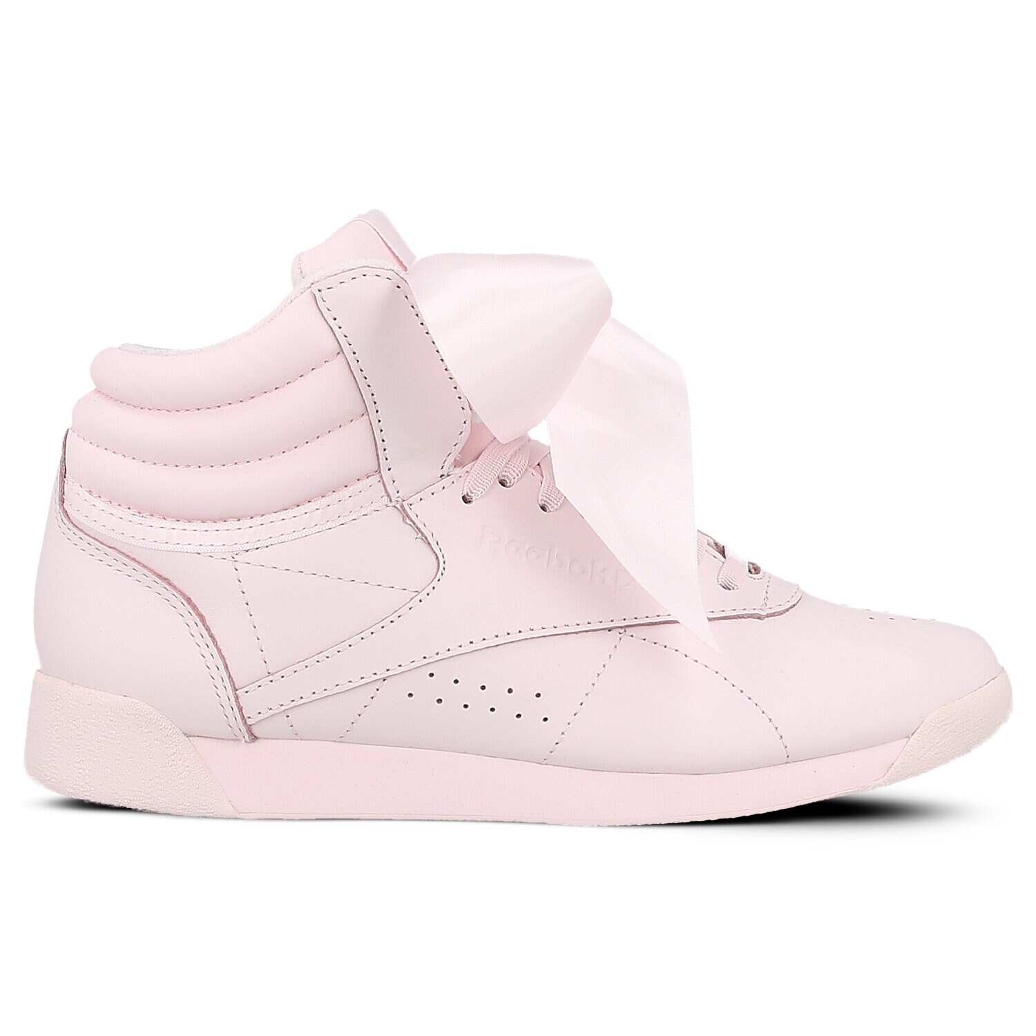 Damen Sneaker REEBOK F S HI SATIN BOW PORCELAIN PINK SKULL GREY CM8905 Rosa