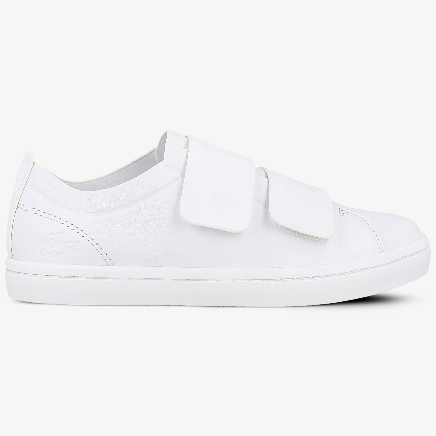Damen Sneaker LACOSTE STRAIGHTSET STRAP 118 1 735CAW007121G Weiß